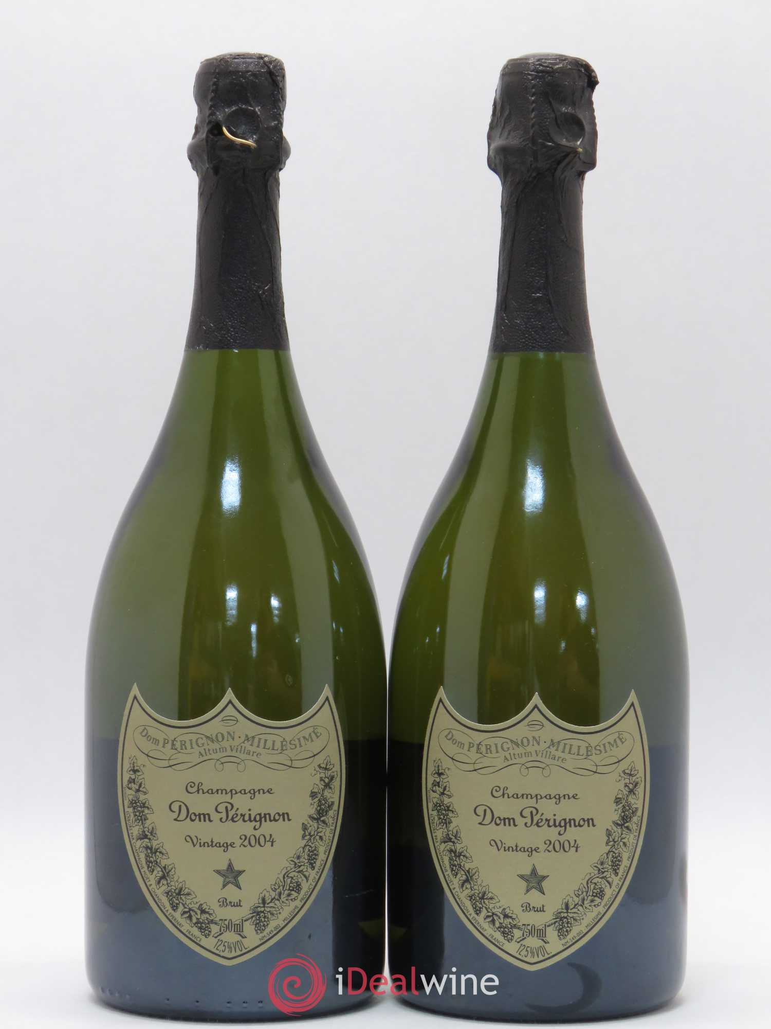 Brut Dom Pérignon 2004 - Lot de 2 bouteilles - 0
