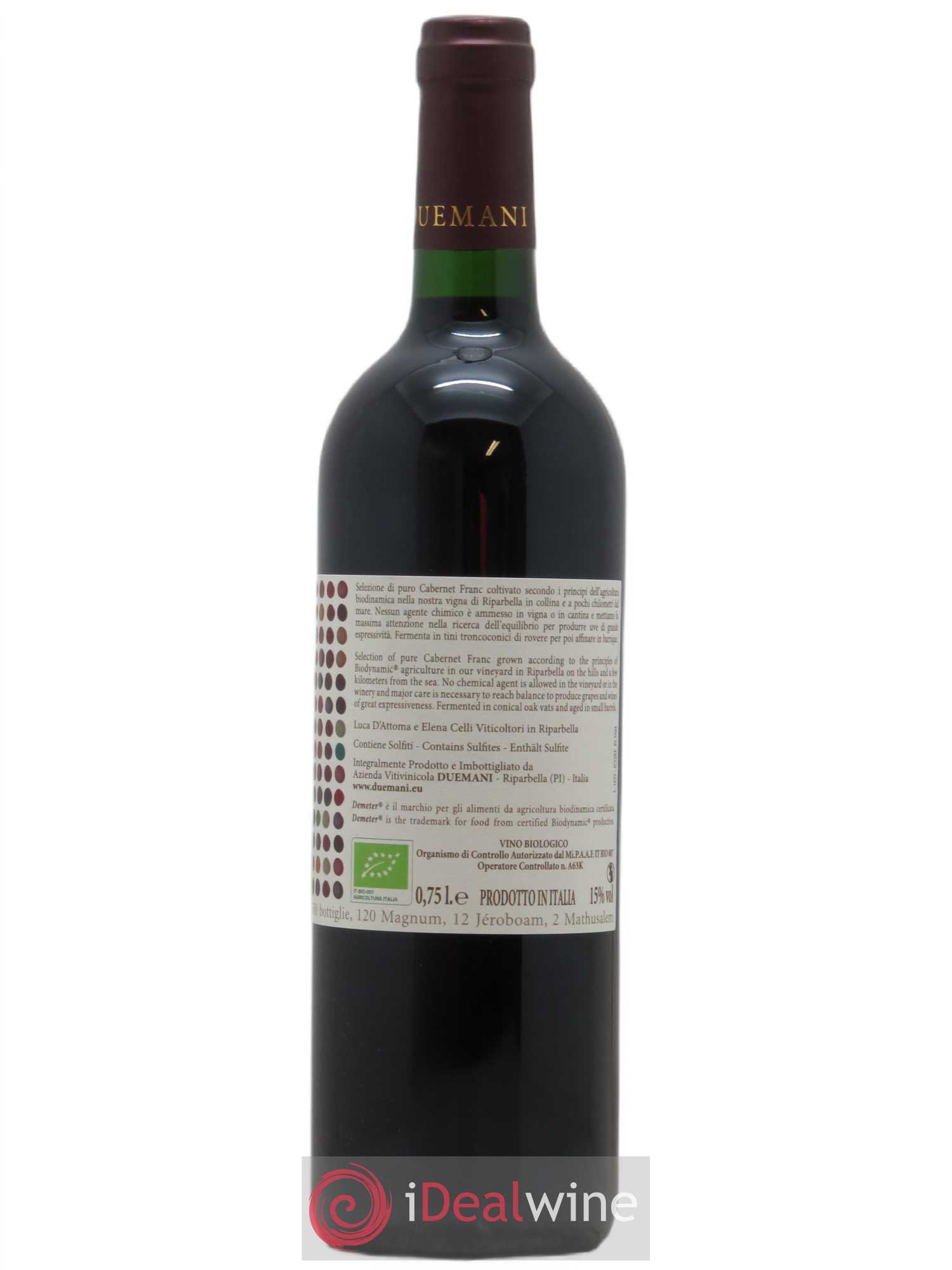 Toscana IGT Duemani Duemani 2014 - Lot de 1 bouteille - 1