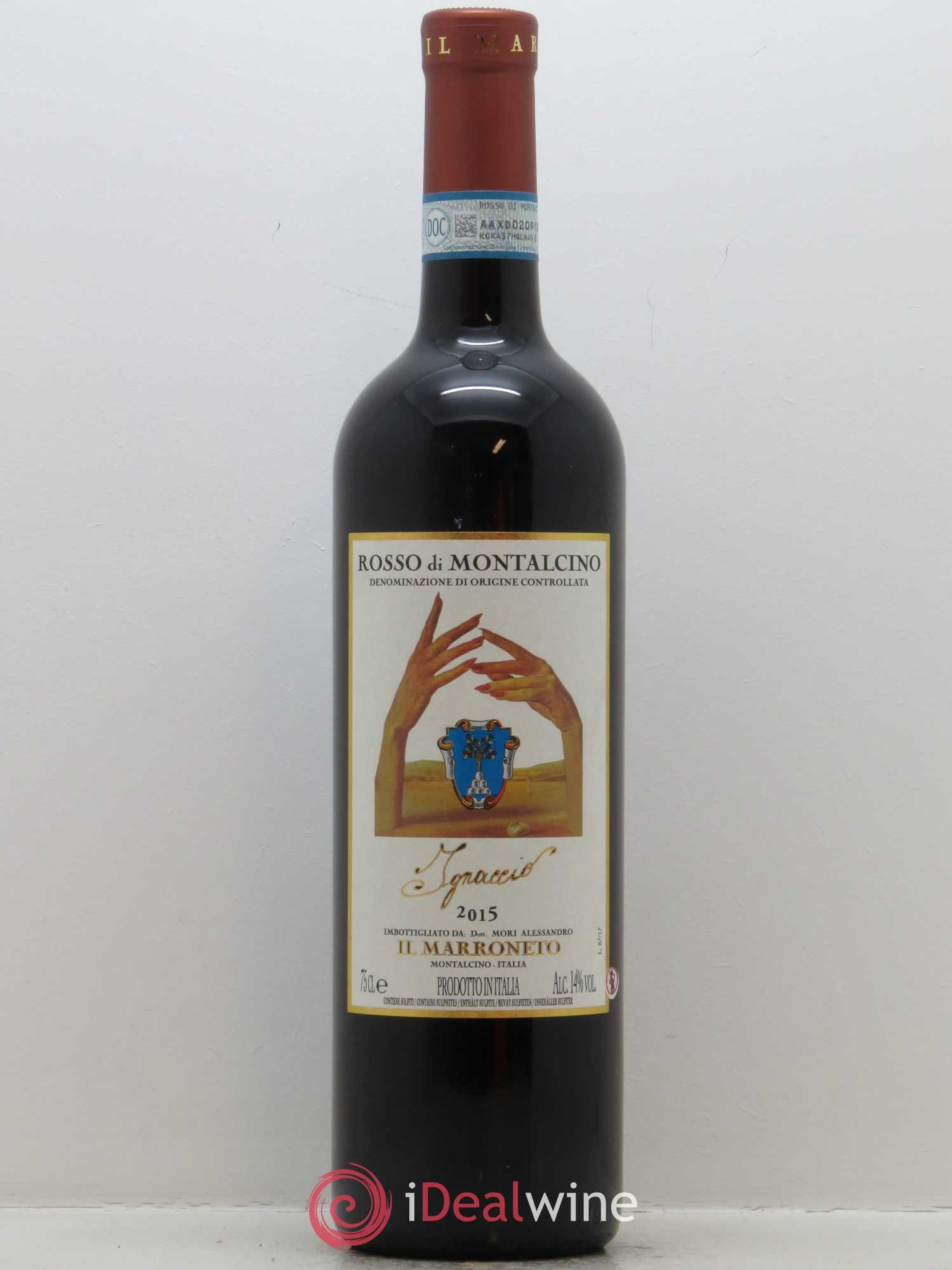 Rosso di Montalcino DOC DOCG Ignaccio Il Marroneto 2015 - Lot de 1 bouteille - 0