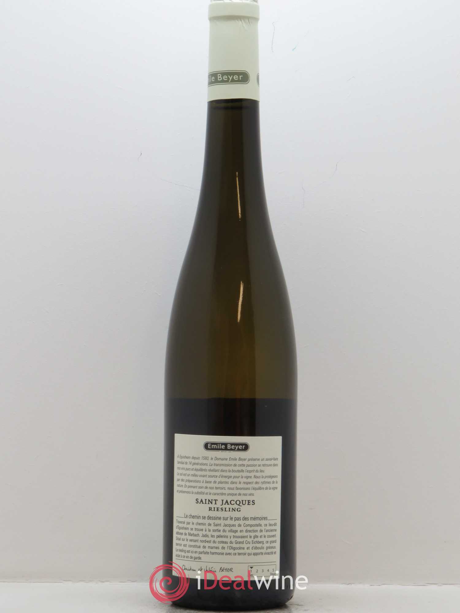 Riesling Lieu-dit Saint-Jacques Emile Beyer 2017 - Posten von 1 Flasche - 2