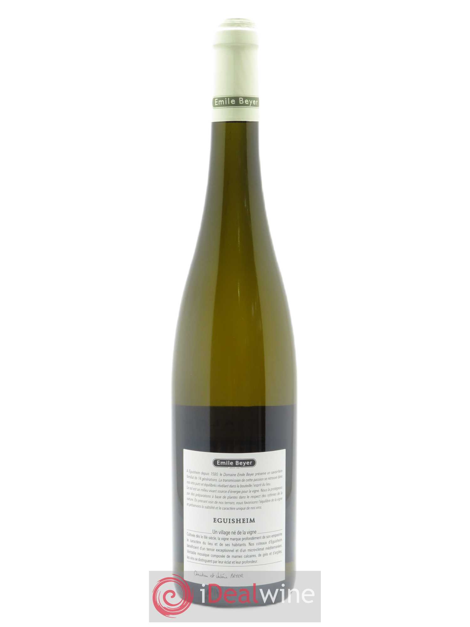 Riesling Eguisheim Emile Beyer 2018 - Lot de 1 bouteille - 2