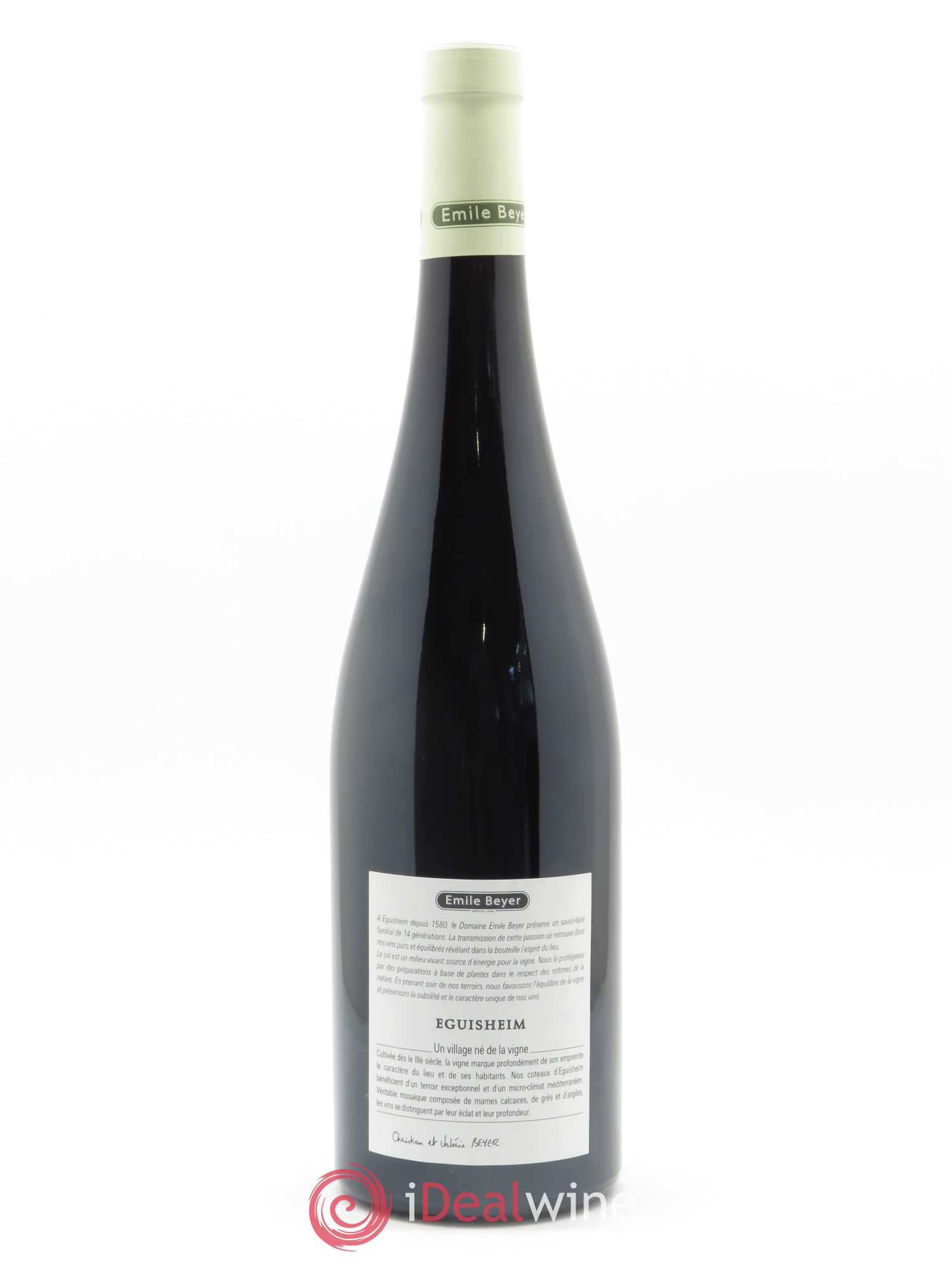 Alsace Pinot Noir Eguisheim Emile Beyer 2018 - Lot de 1 bouteille - 2