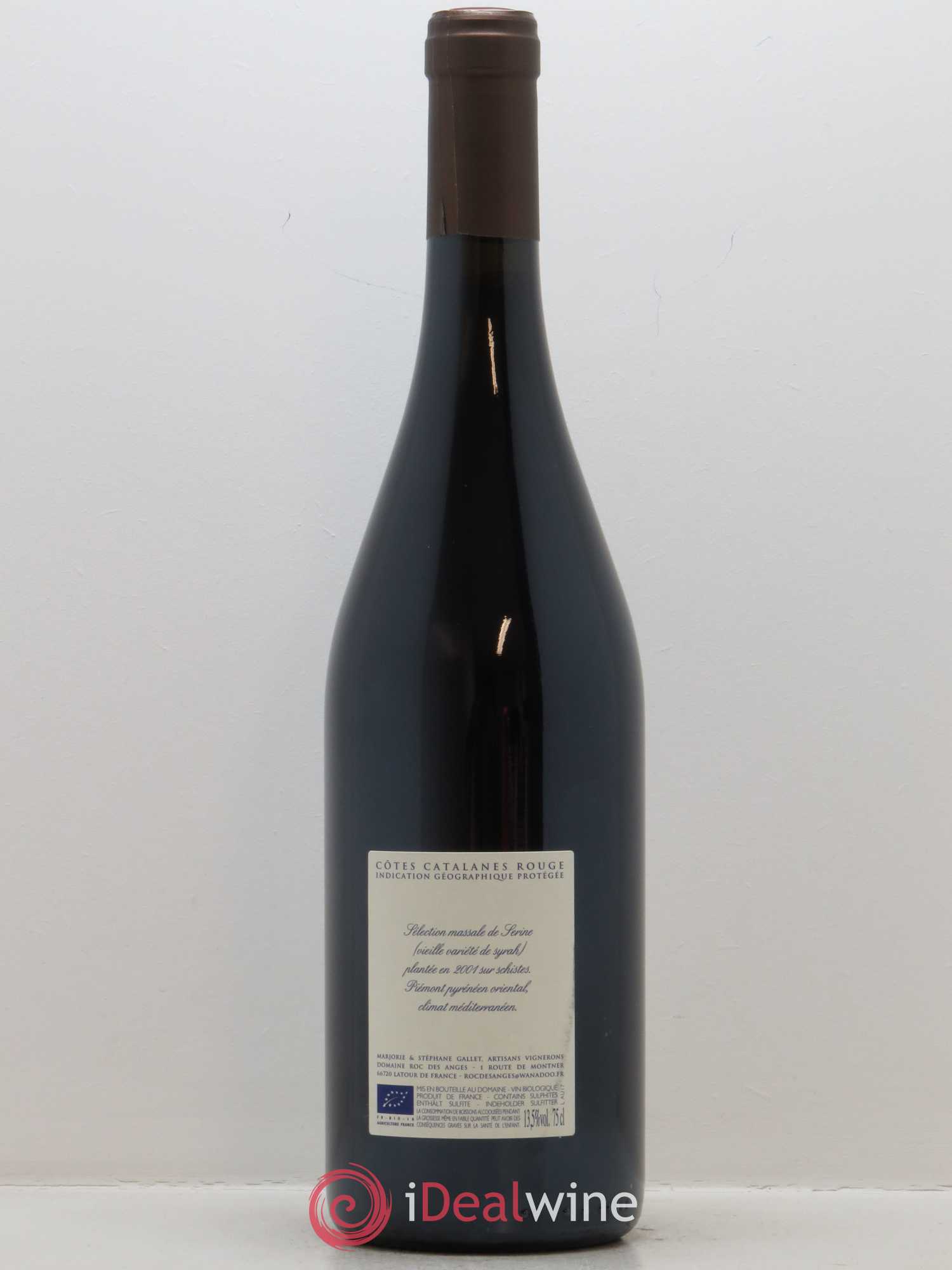 Côtes Catalanes Roc des Anges Australe Marjorie et Stéphane Gallet 2017 - Lot de 1 bouteille - 1