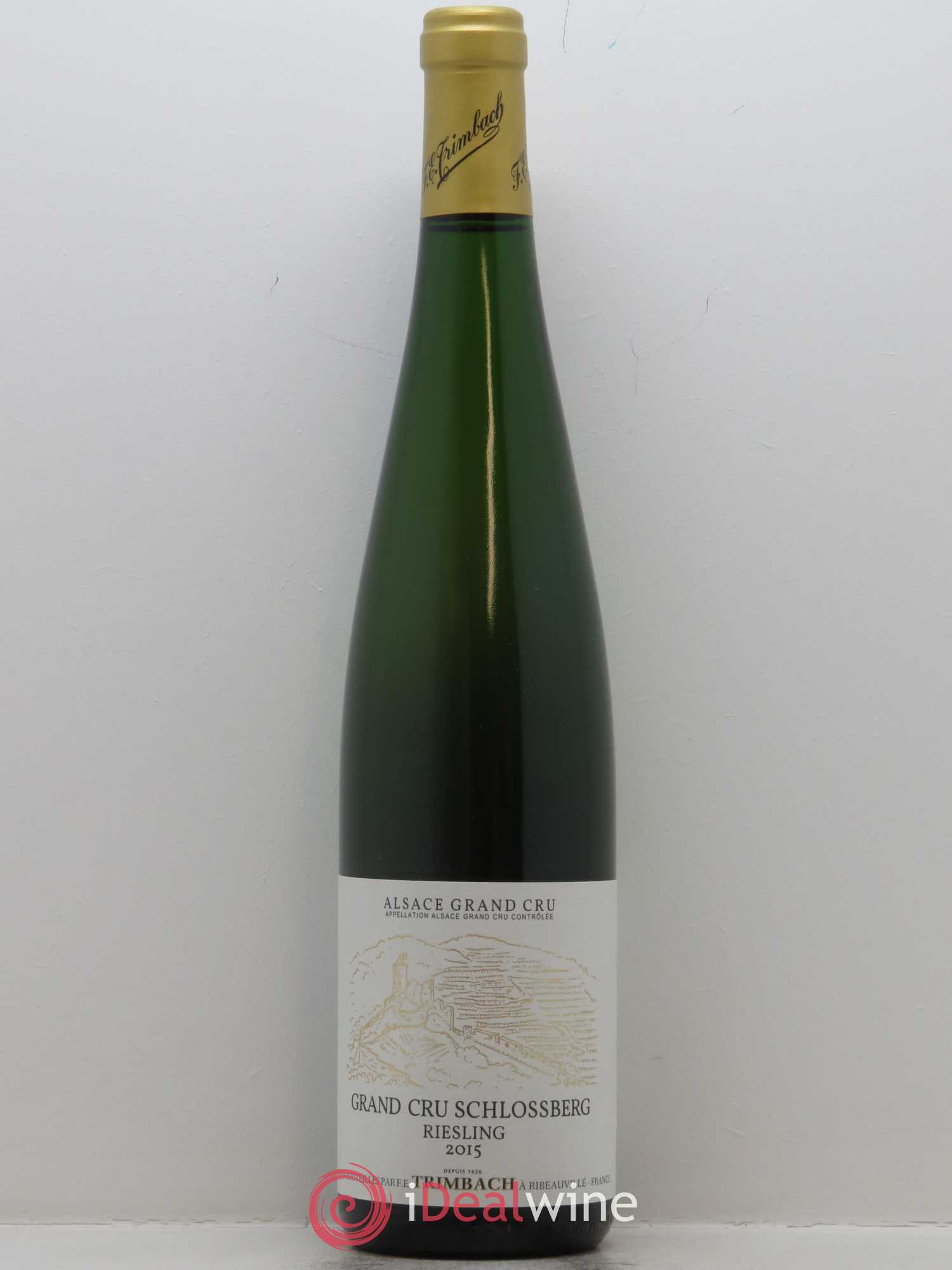 Alsace Riesling Grand Cru Schlossberg Trimbach (Domaine) 2015 - Lot de 1 bouteille - 0