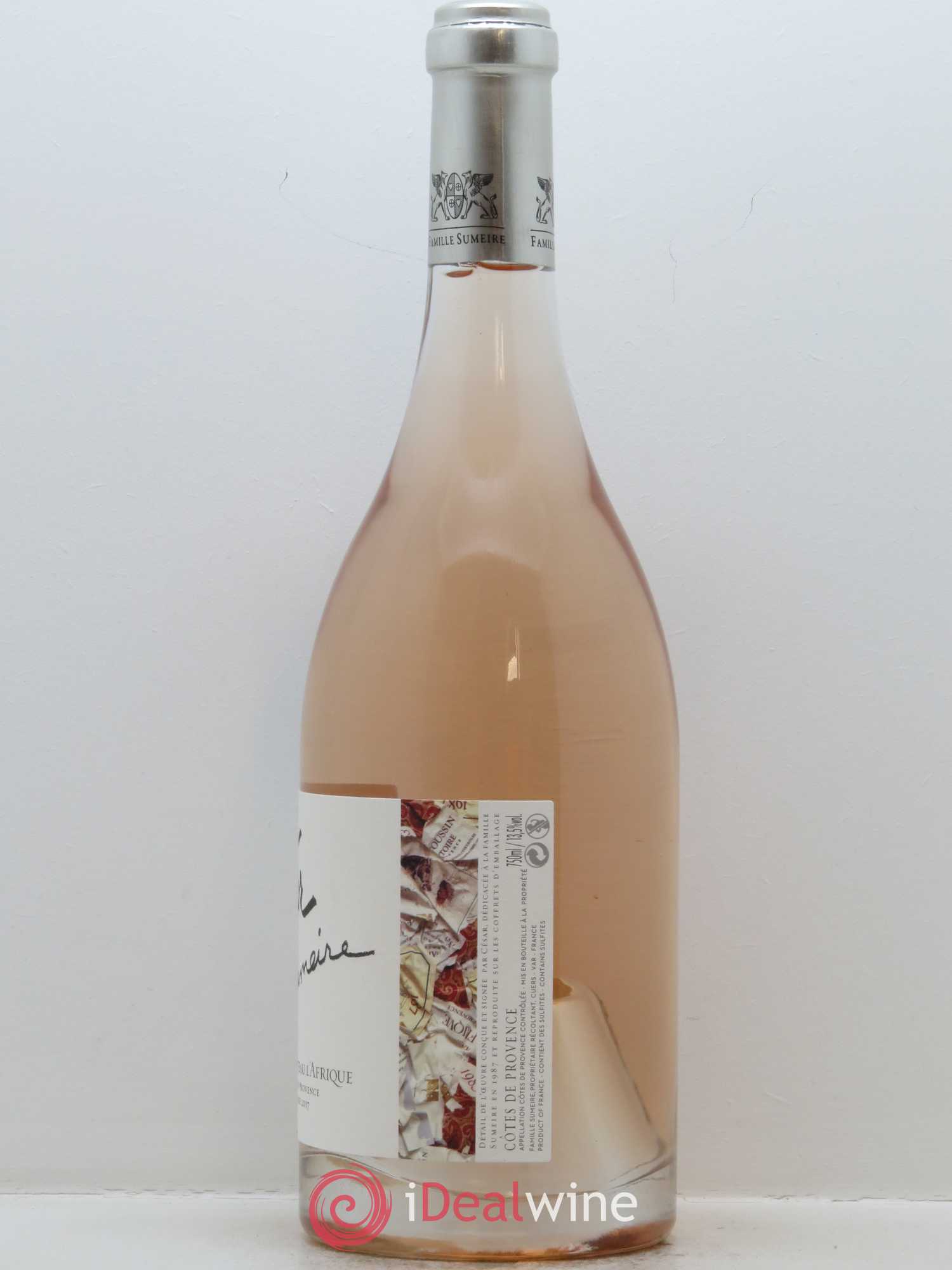 Côtes de Provence Château l'Afrique César à Sumeire Famille Sumeire 2017 - Lot de 1 bouteille - 1