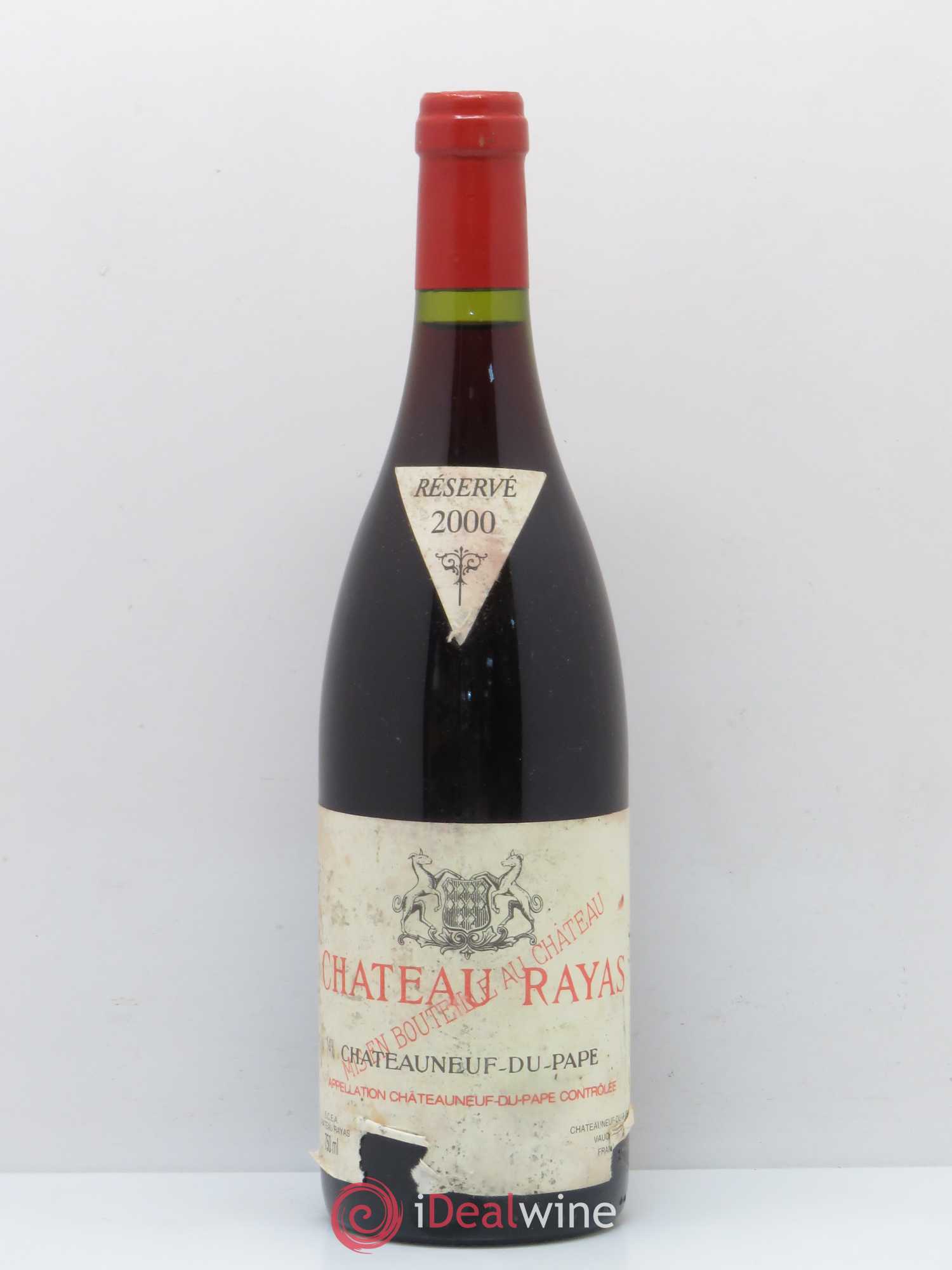 Châteauneuf-du-Pape Château Rayas Emmanuel Reynaud 2000 - Lot de 1 bouteille - 0