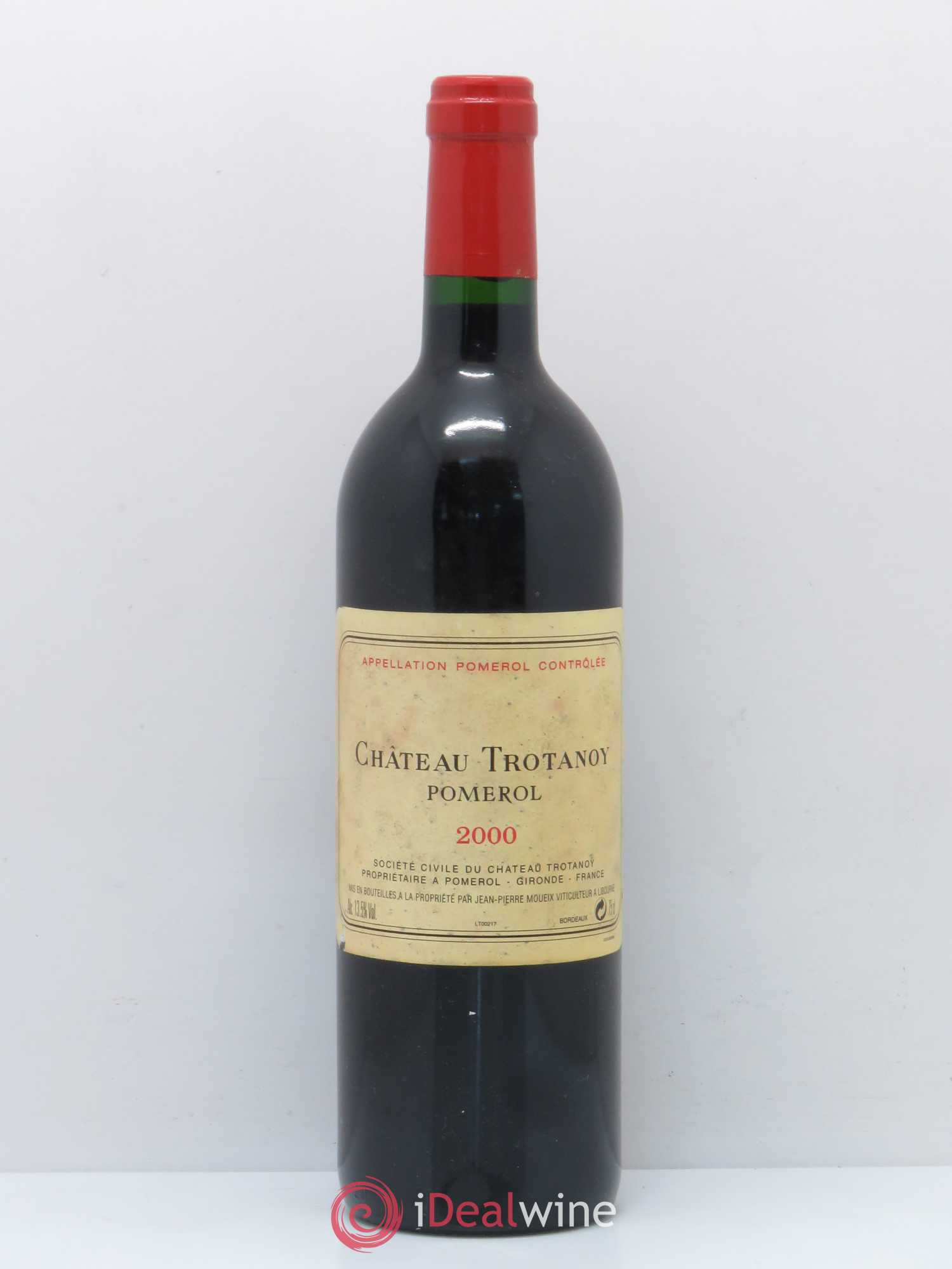 Château Trotanoy 2000 - Lot de 1 bouteille - 0
