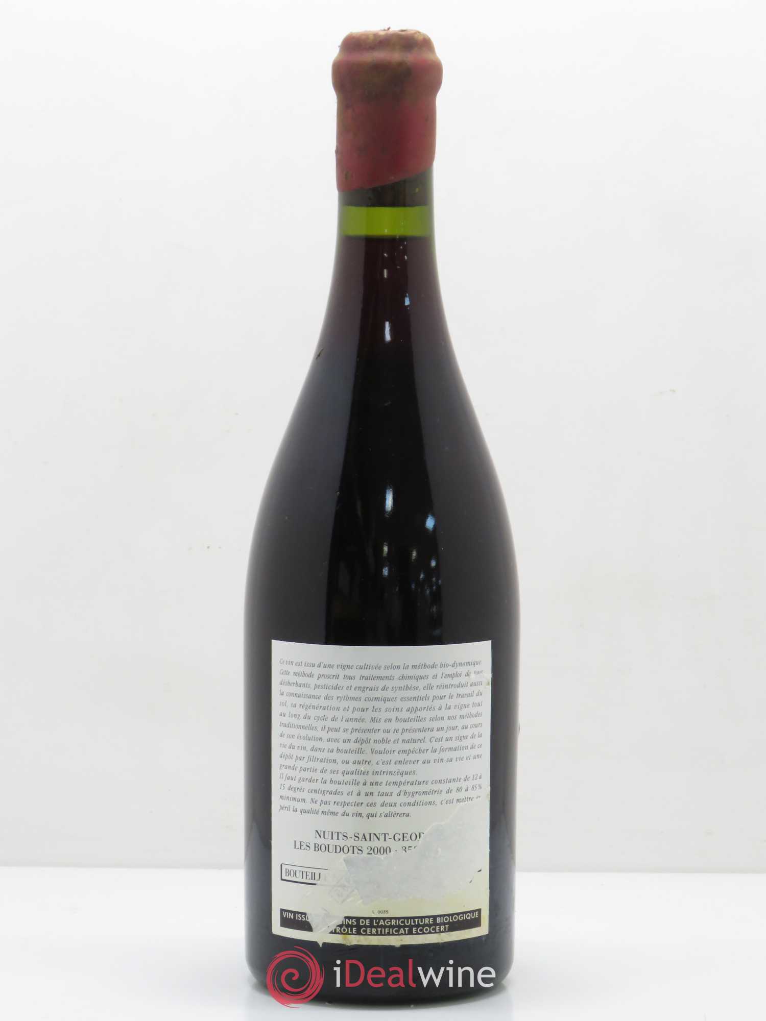 Nuits-Saint-Georges 1er Cru Aux Boudots Leroy (Domaine) 2000 - Lot de 1 bouteille - 1