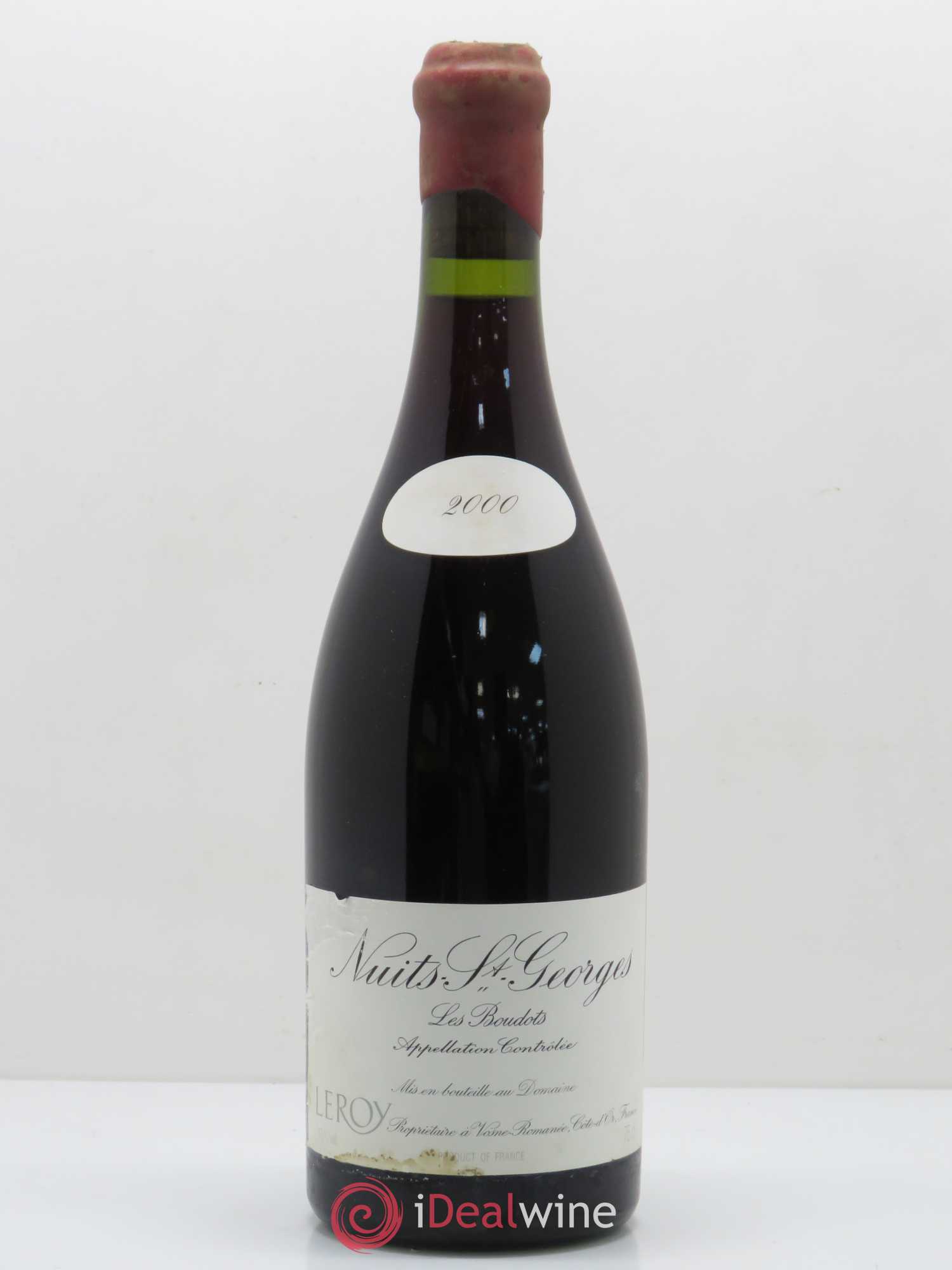 Nuits-Saint-Georges 1er Cru Aux Boudots Leroy (Domaine) 2000 - Lot de 1 bouteille - 0