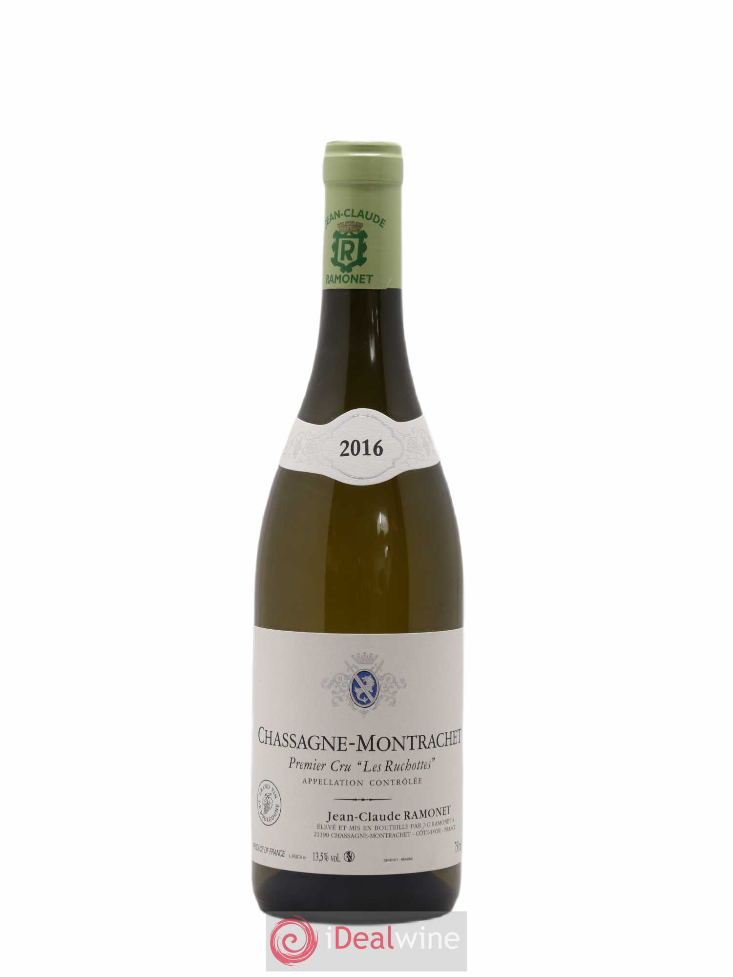Chassagne-Montrachet 1er Cru Les Ruchottes Ramonet (Domaine) 2016 - Lot de 1 bouteille - 0