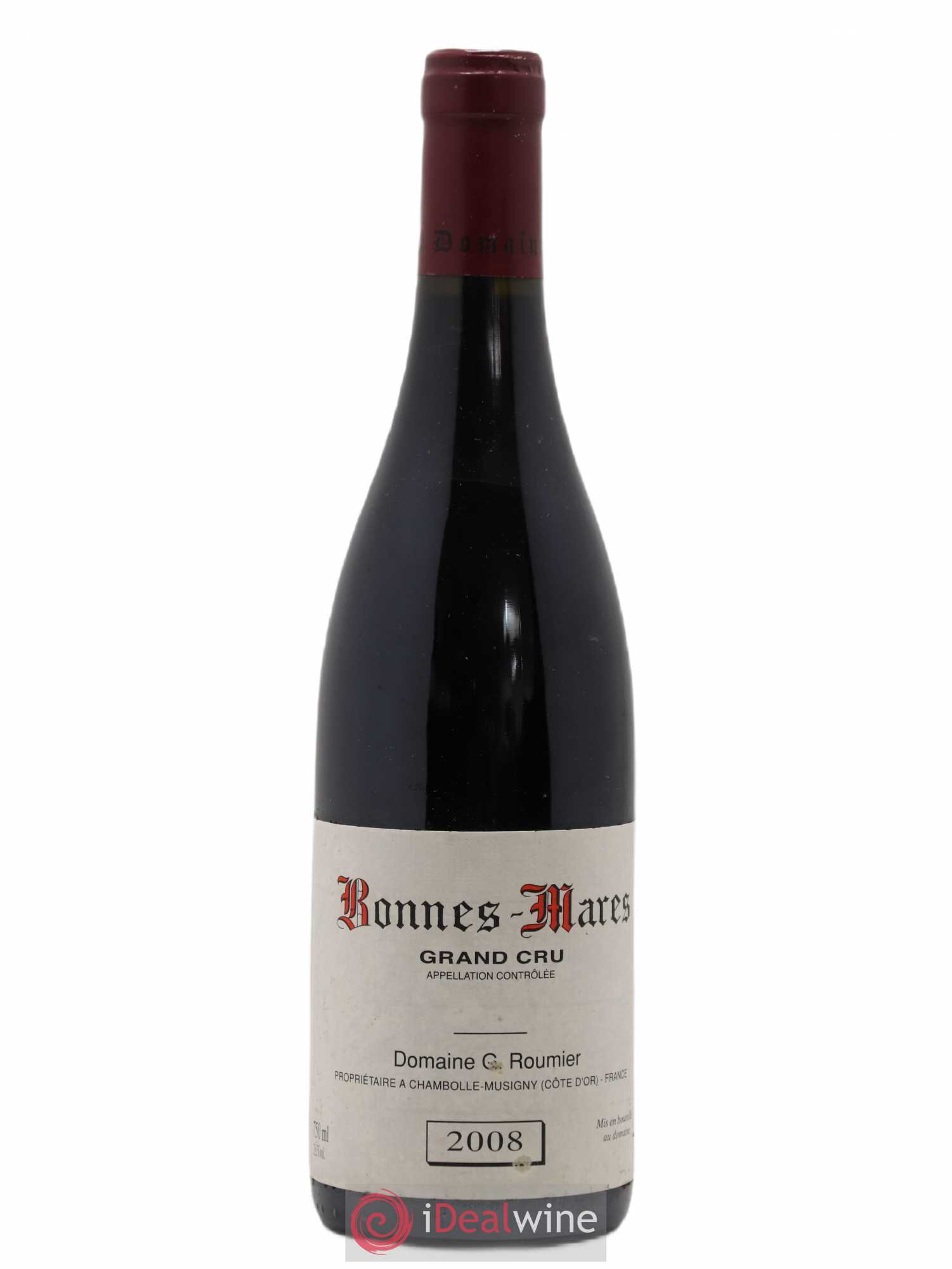 Bonnes-Mares Grand Cru Georges Roumier (Domaine) 2008 - Lot de 1 bouteille - 0