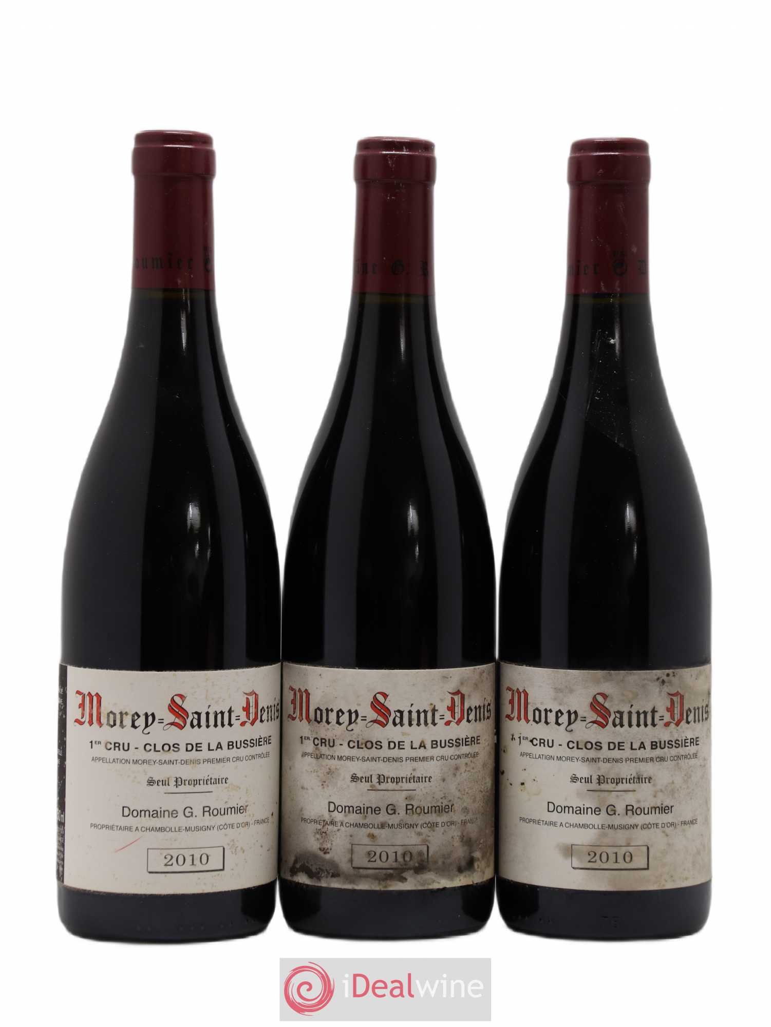 Morey-Saint-Denis 1er Cru Clos de la Bussière Georges Roumier (Domaine) 2010 - Lot de 3 bouteilles - 0