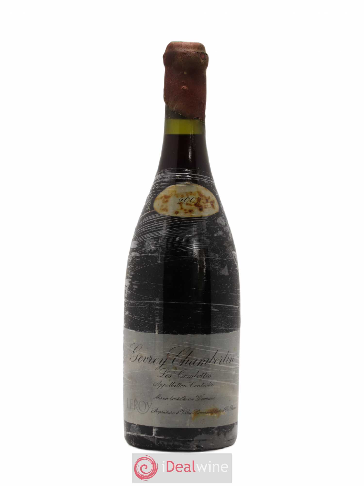 Gevrey-Chambertin 1er Cru Les Combottes Leroy (Domaine) 2007 - Lot de 1 bouteille - 0