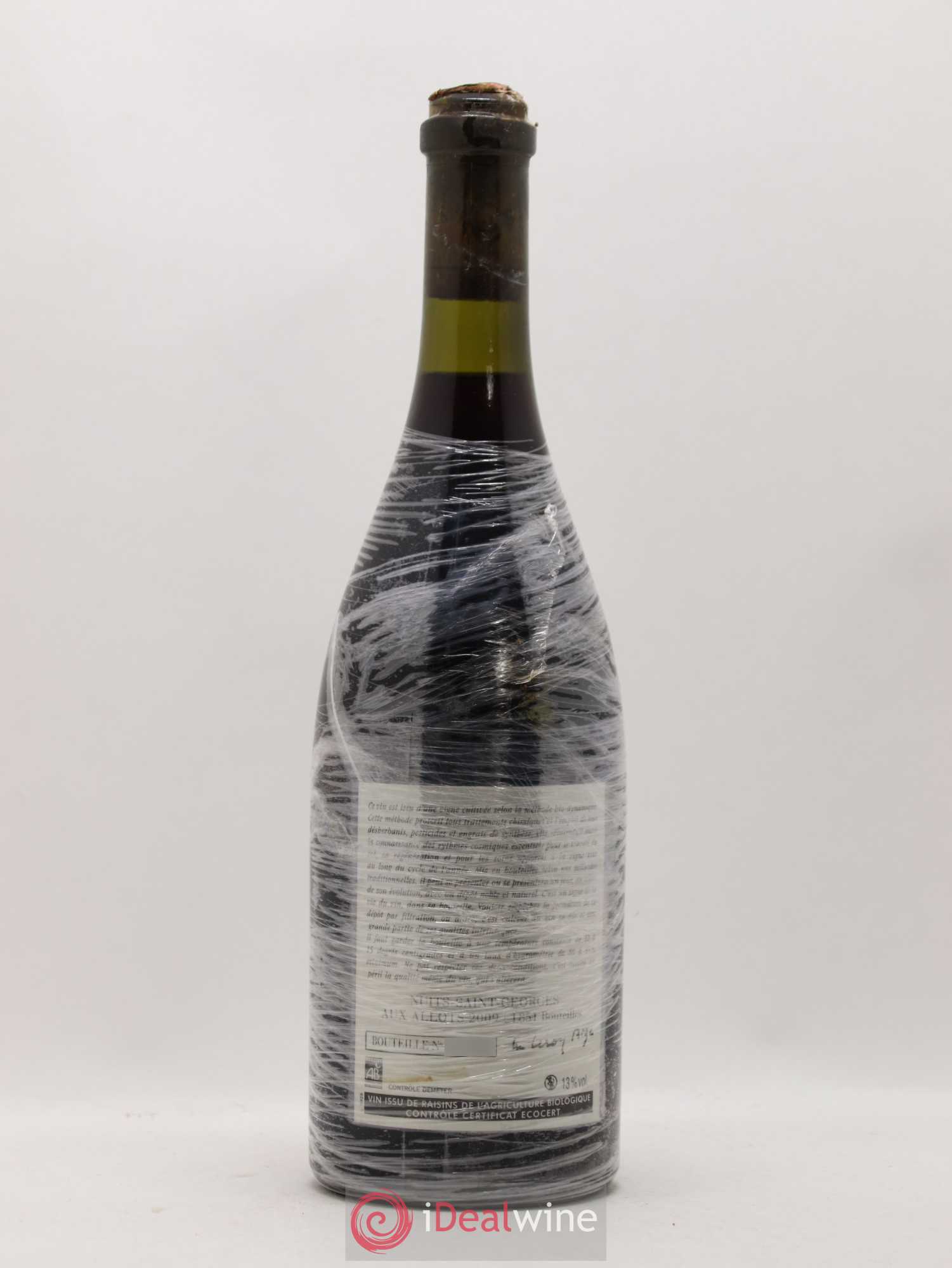 Nuits-Saint-Georges Aux Allots Leroy (Domaine) 2009 - Lot de 1 bouteille - 1