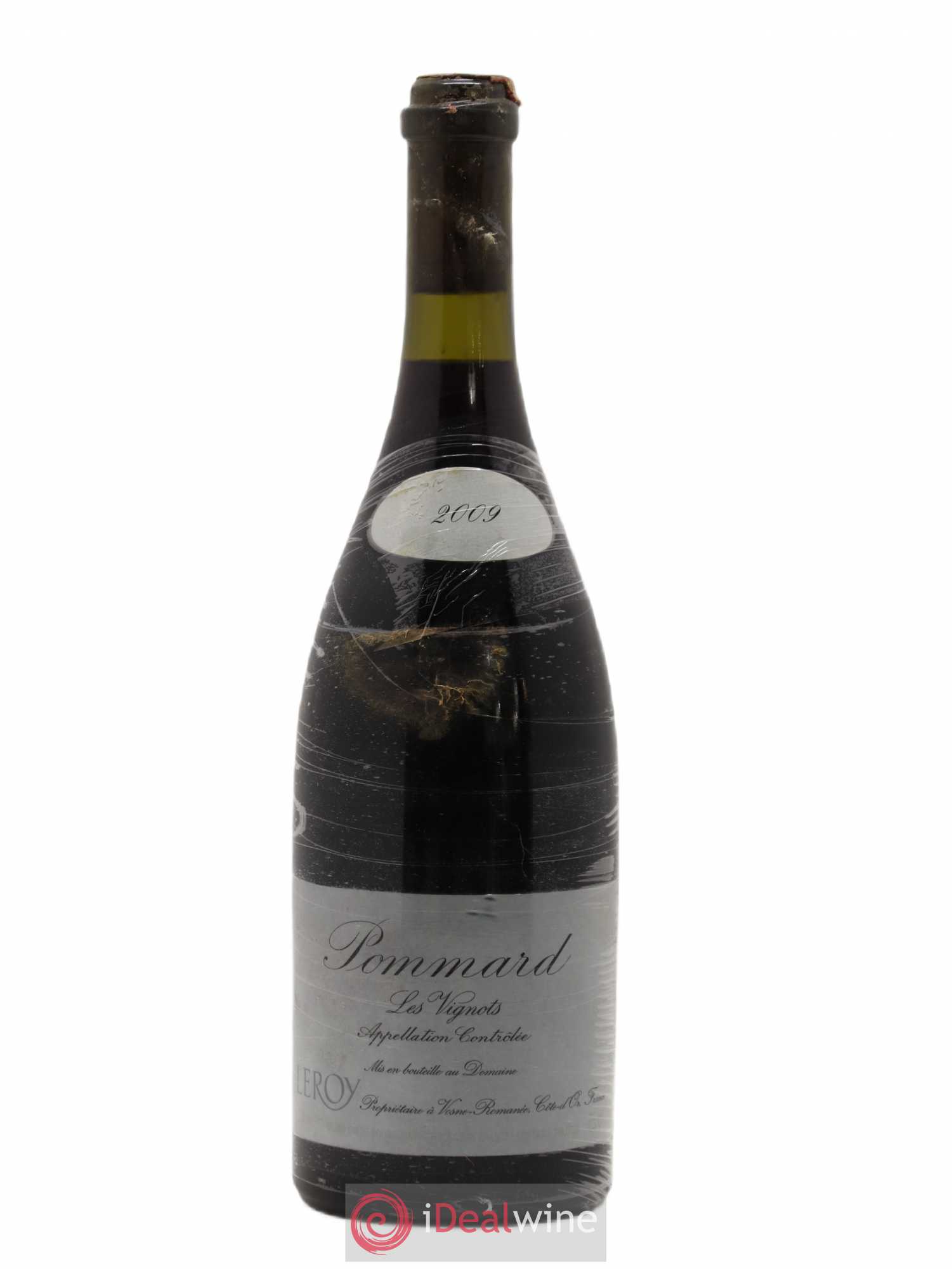 Pommard Les Vignots Leroy (Domaine) 2009 - Lot de 1 bouteille - 0