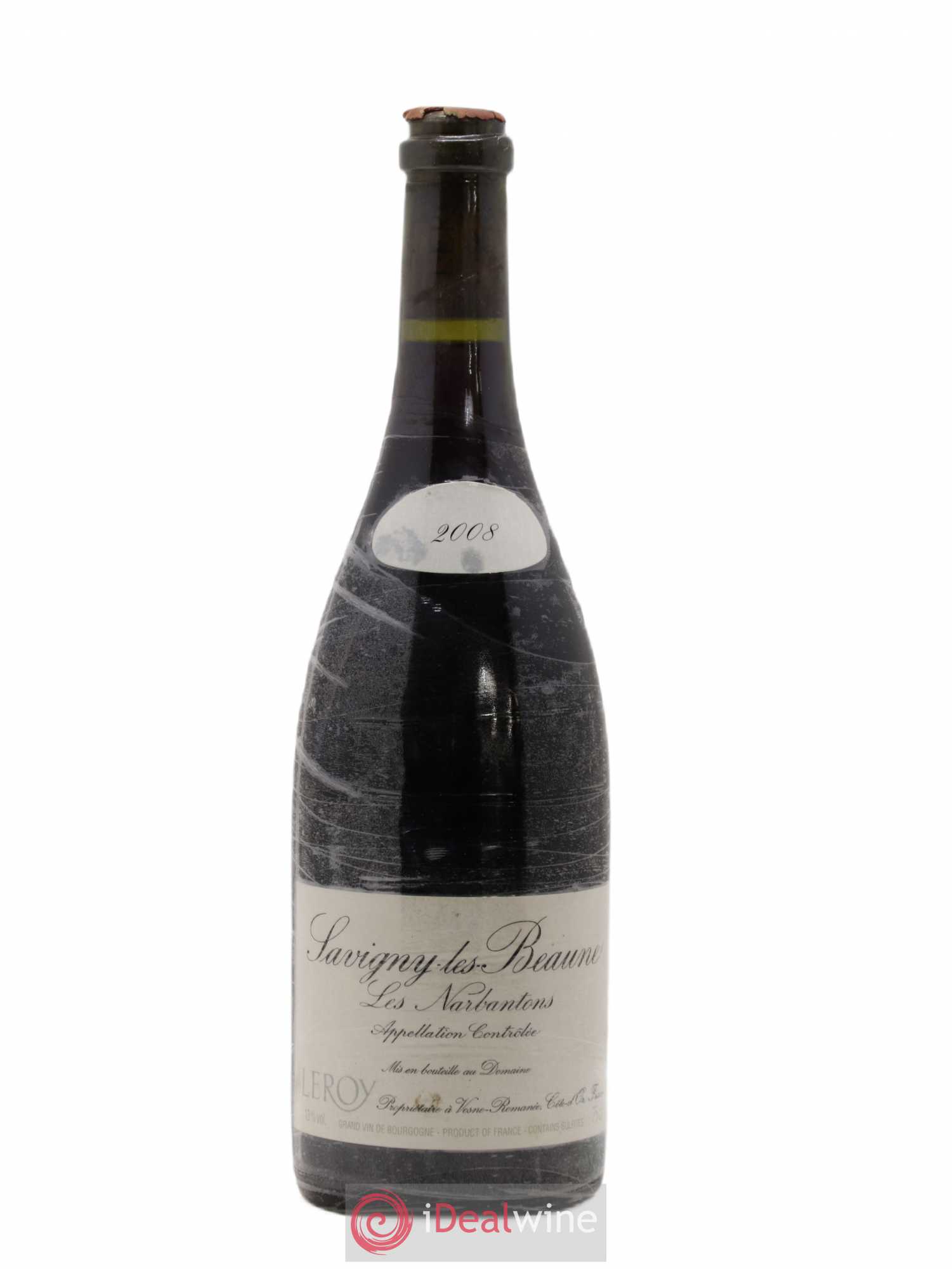 Savigny-lès-Beaune 1er Cru Les Narbantons Leroy (Domaine) 2008 - Lot de 1 bouteille - 0