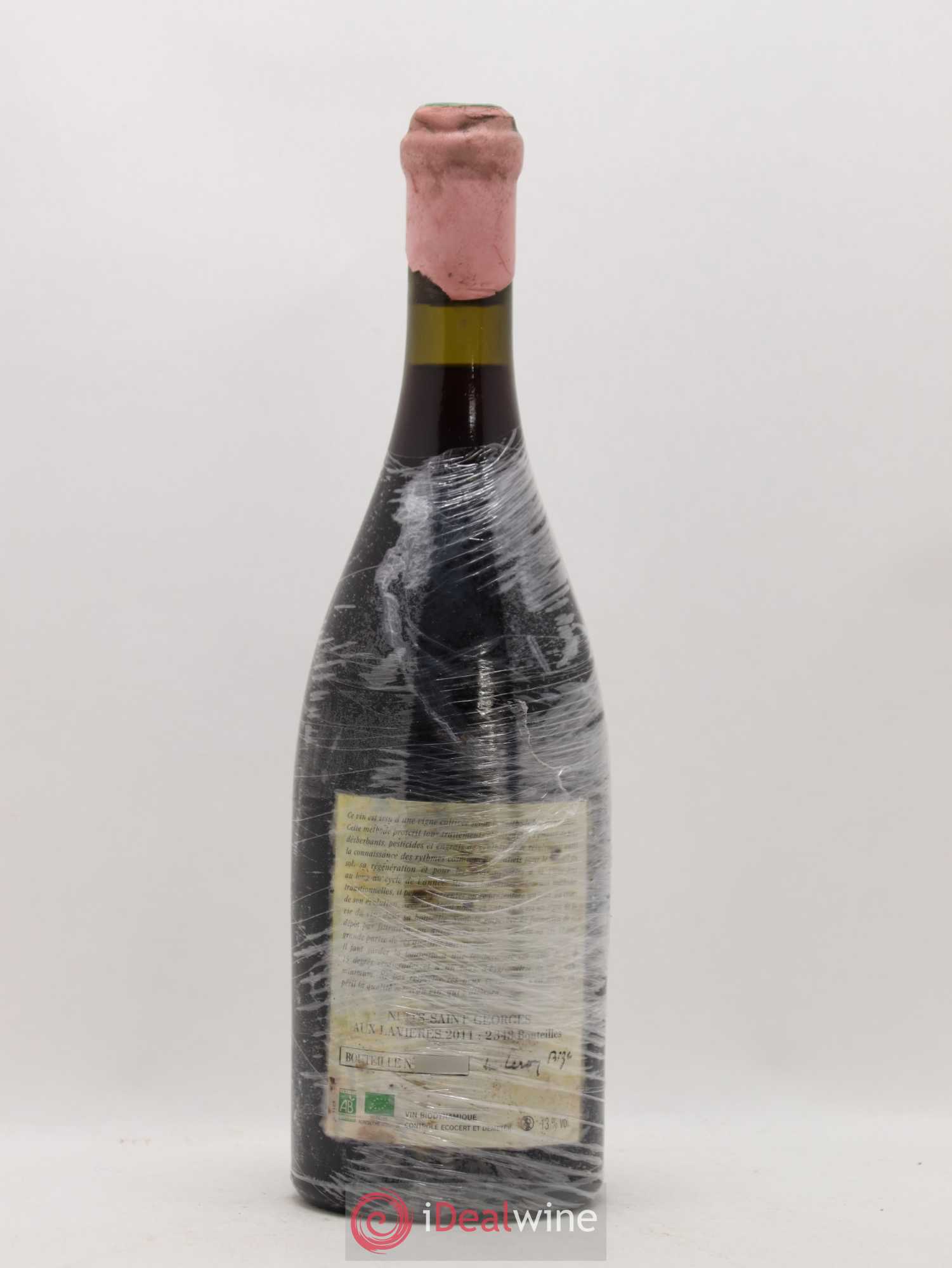 Nuits-Saint-Georges Aux Lavières Leroy (Domaine) 2011 - Lot de 1 bouteille - 1