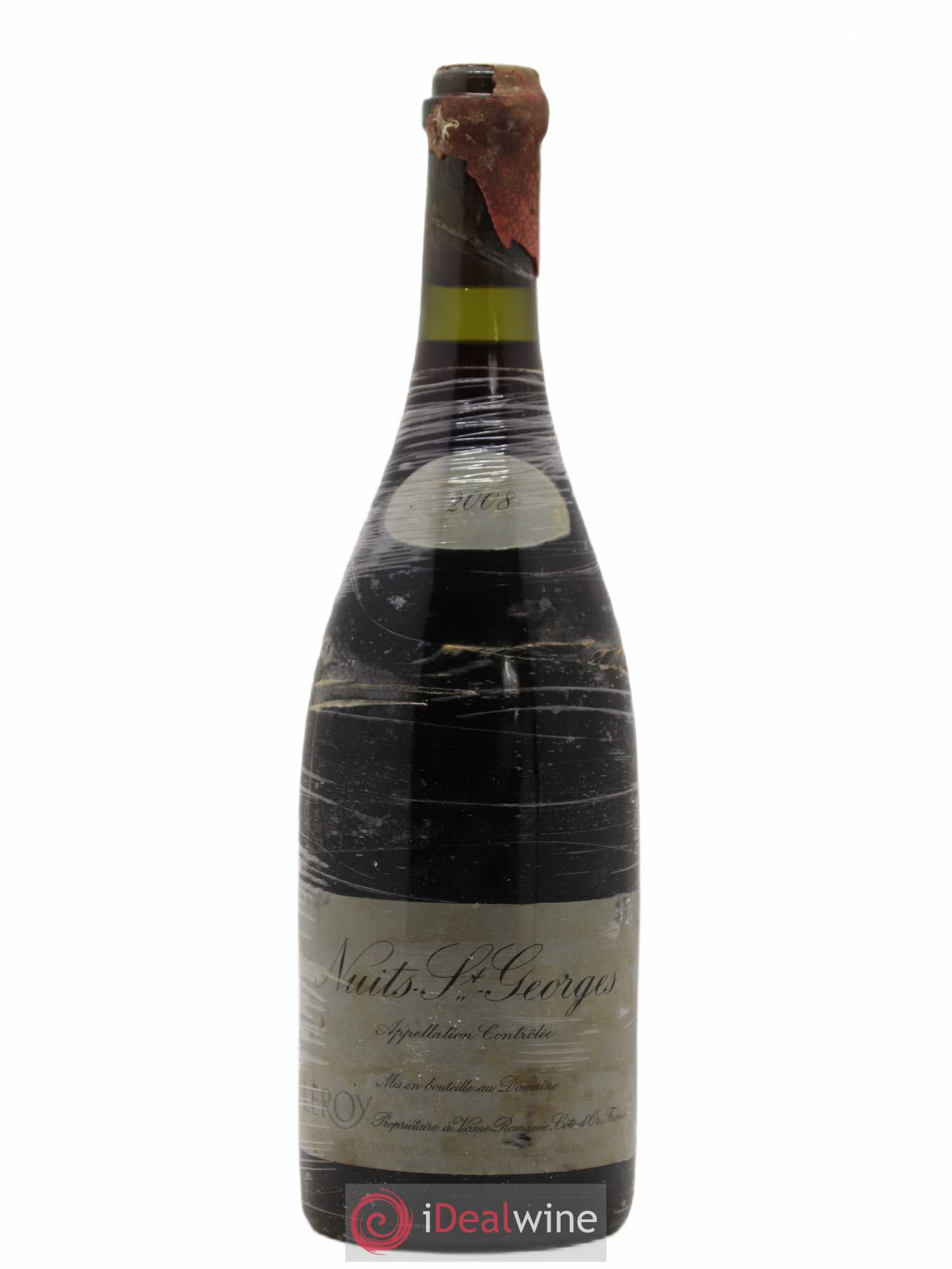 Nuits-Saint-Georges Leroy (Domaine) 2008 - Lot de 1 bouteille - 0