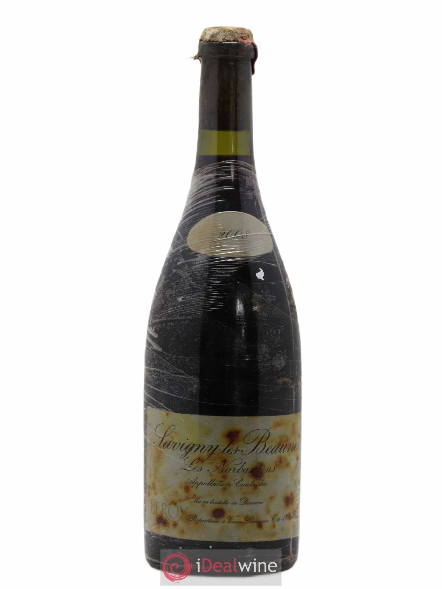 Savigny-lès-Beaune 1er Cru Les Narbantons Leroy (Domaine) 2008 - Lot de 1 bouteille - 0