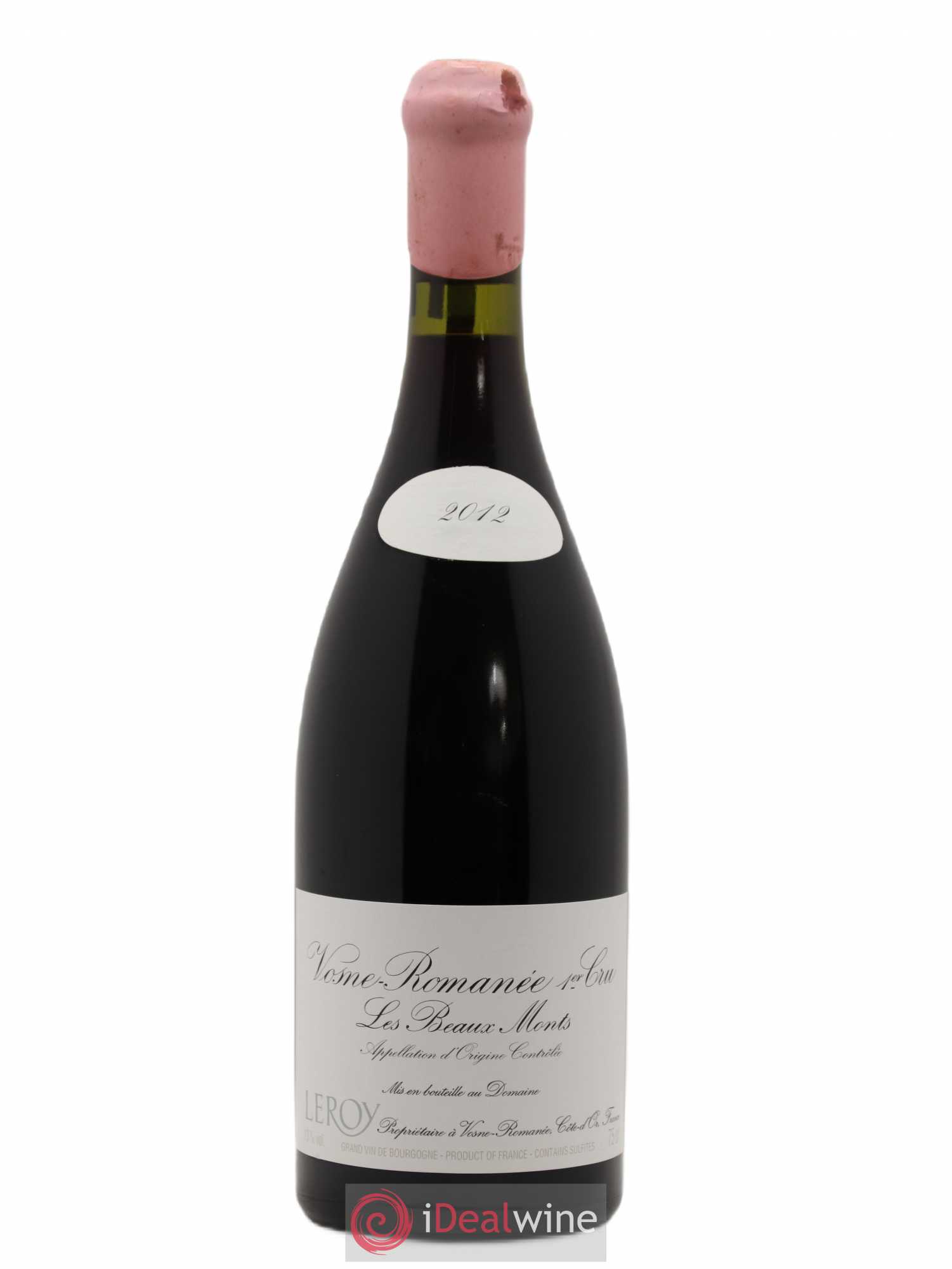 Vosne-Romanée 1er Cru Les Beaux-Monts Leroy (Domaine) 2012 - Lot de 1 bouteille - 0