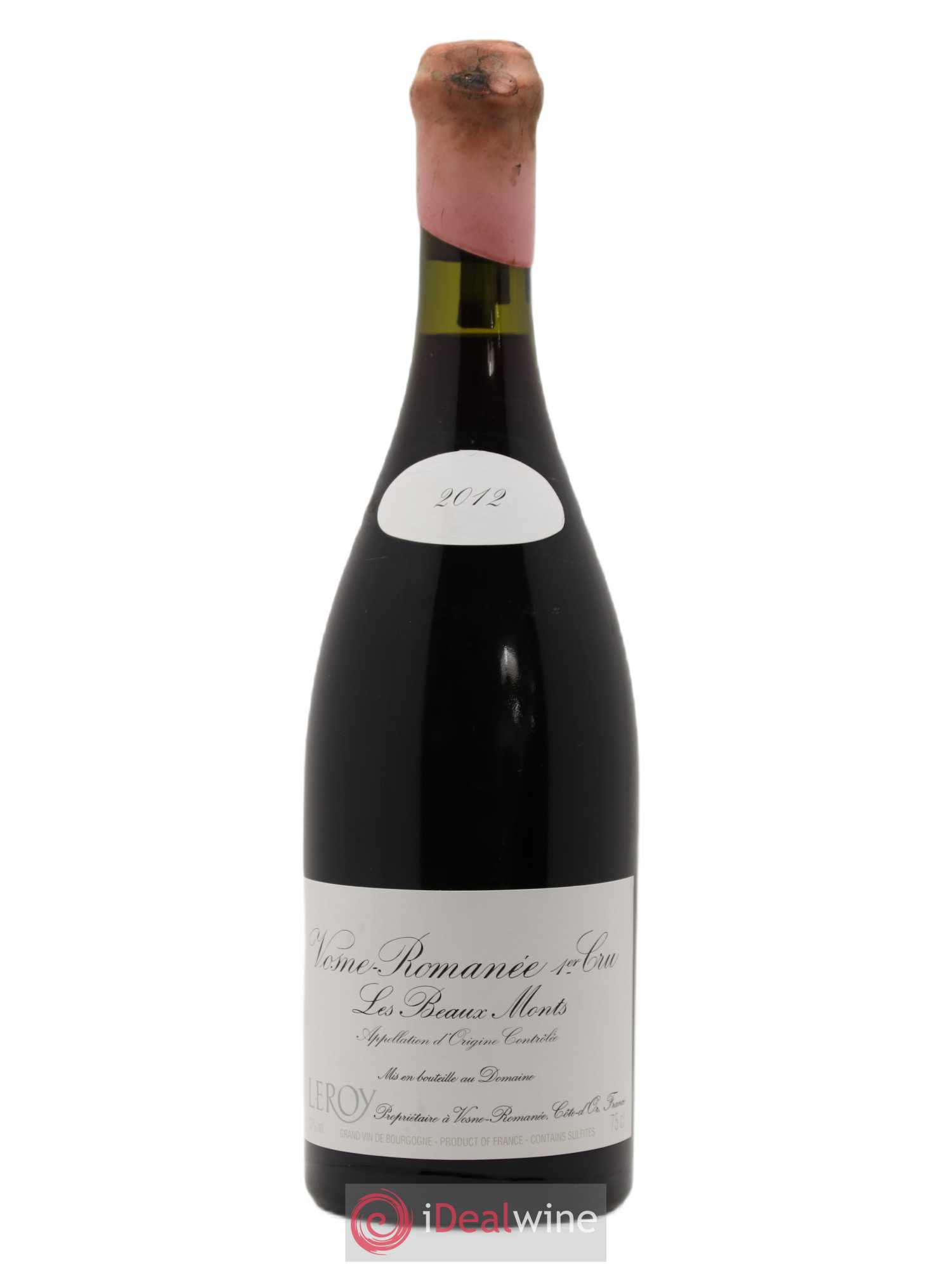 Vosne-Romanée 1er Cru Les Beaux-Monts Leroy (Domaine) 2012 - Lot de 1 bouteille - 0