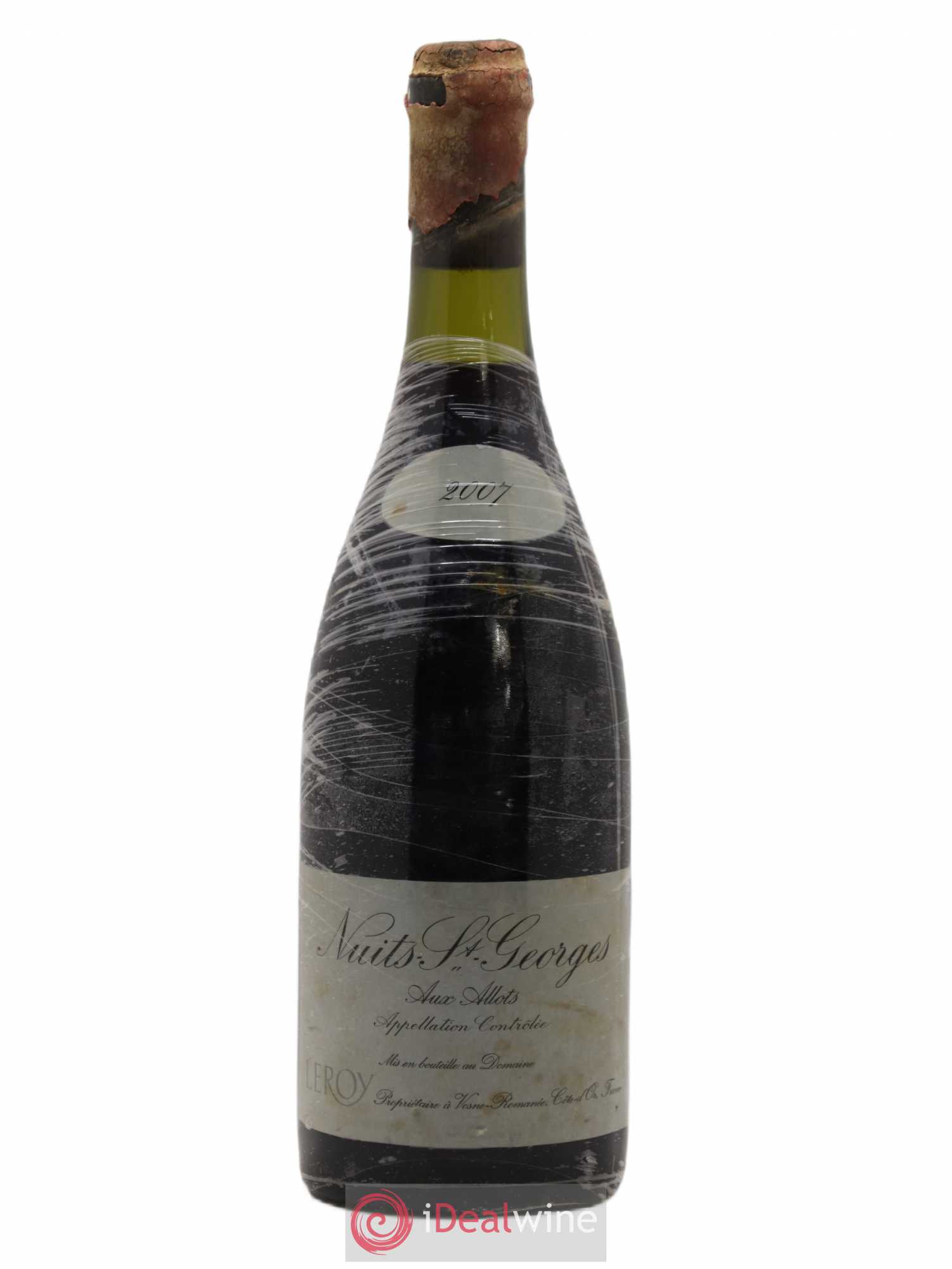 Nuits-Saint-Georges Aux Allots Leroy (Domaine) 2007 - Lot de 1 bouteille - 0