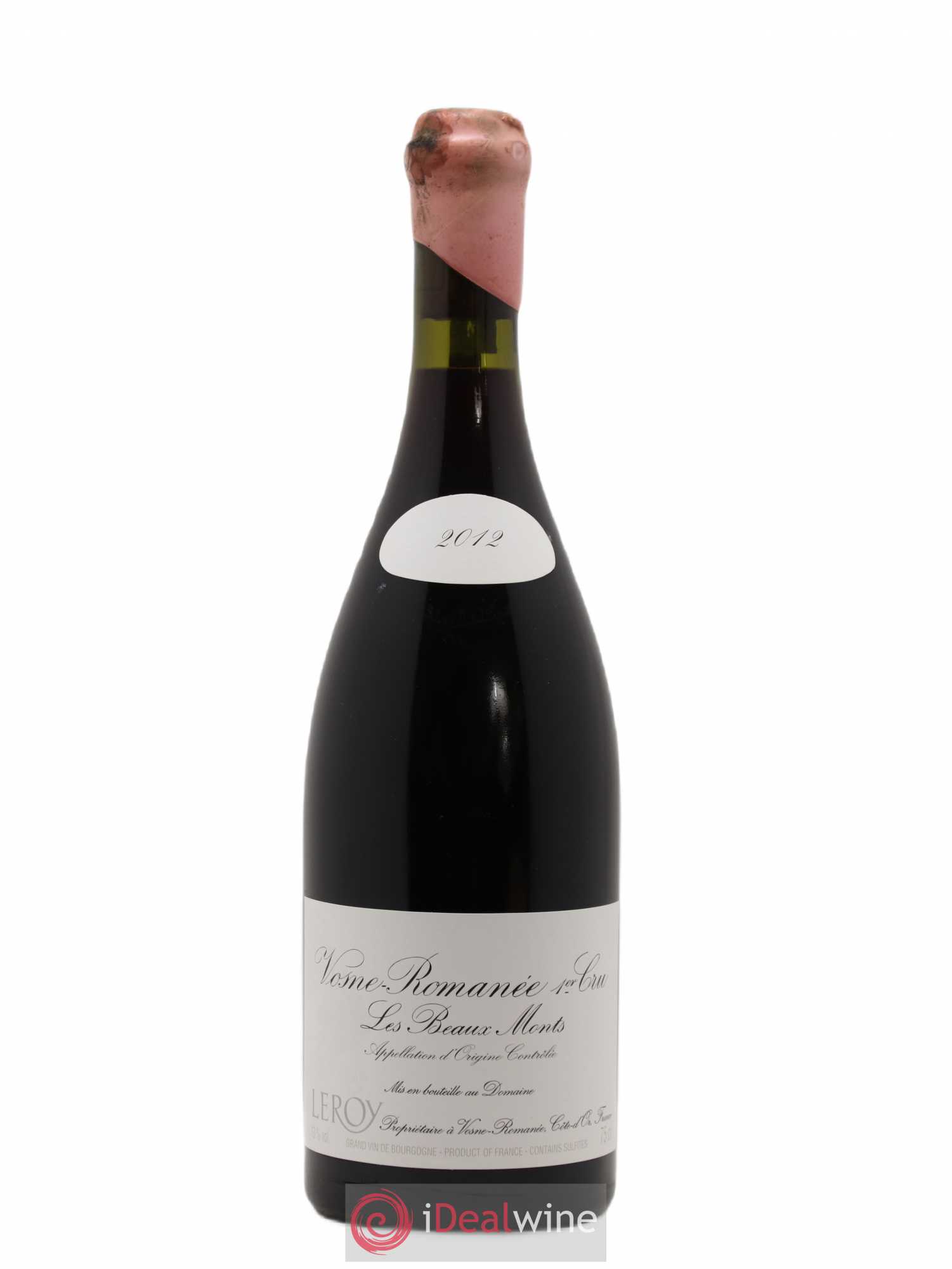 Vosne-Romanée 1er Cru Les Beaux-Monts Leroy (Domaine) 2012 - Lot de 1 bouteille - 0