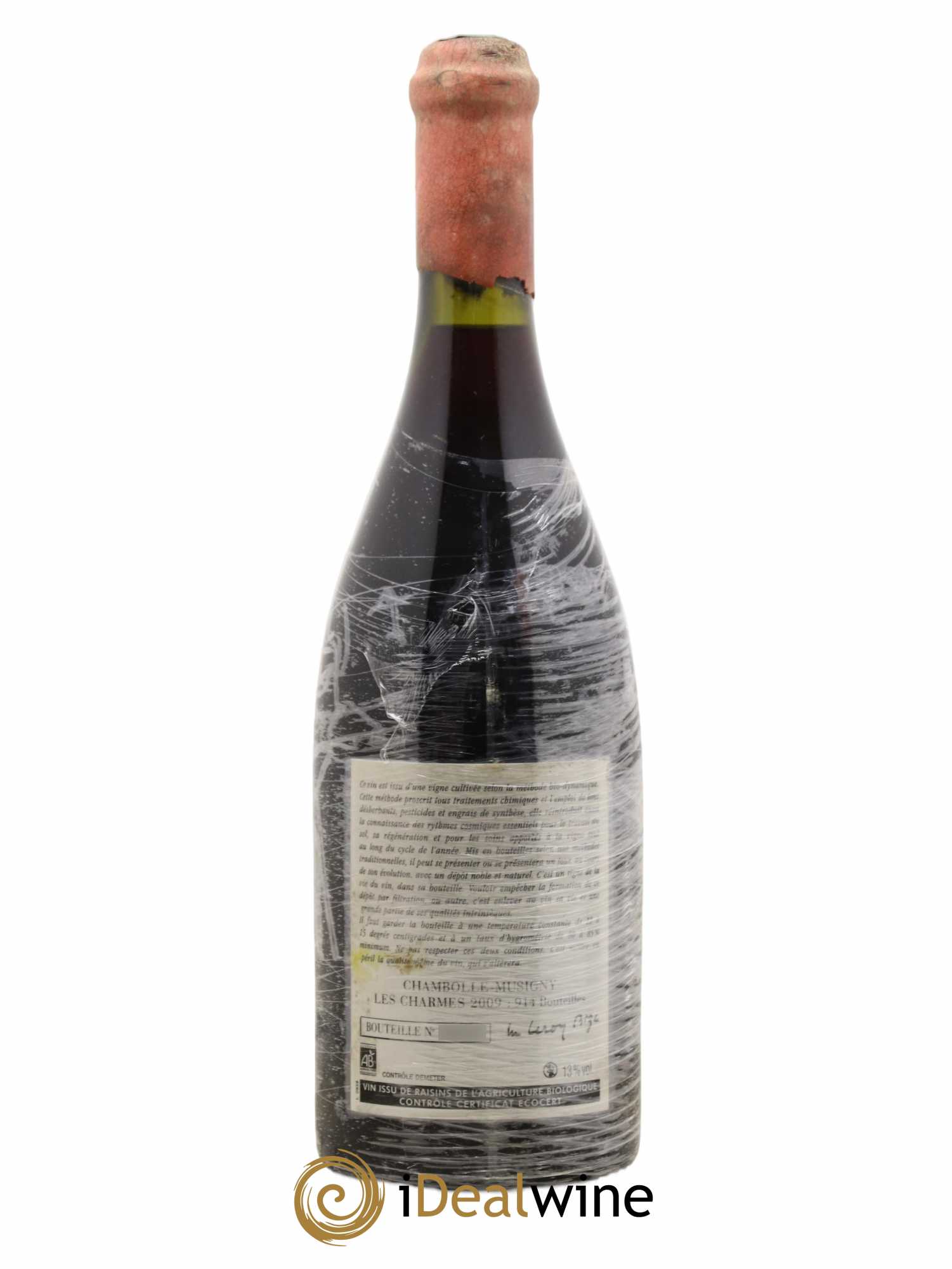 Chambolle-Musigny 1er Cru Les Charmes Leroy (Domaine) 2009 - Lot de 1 bouteille - 1