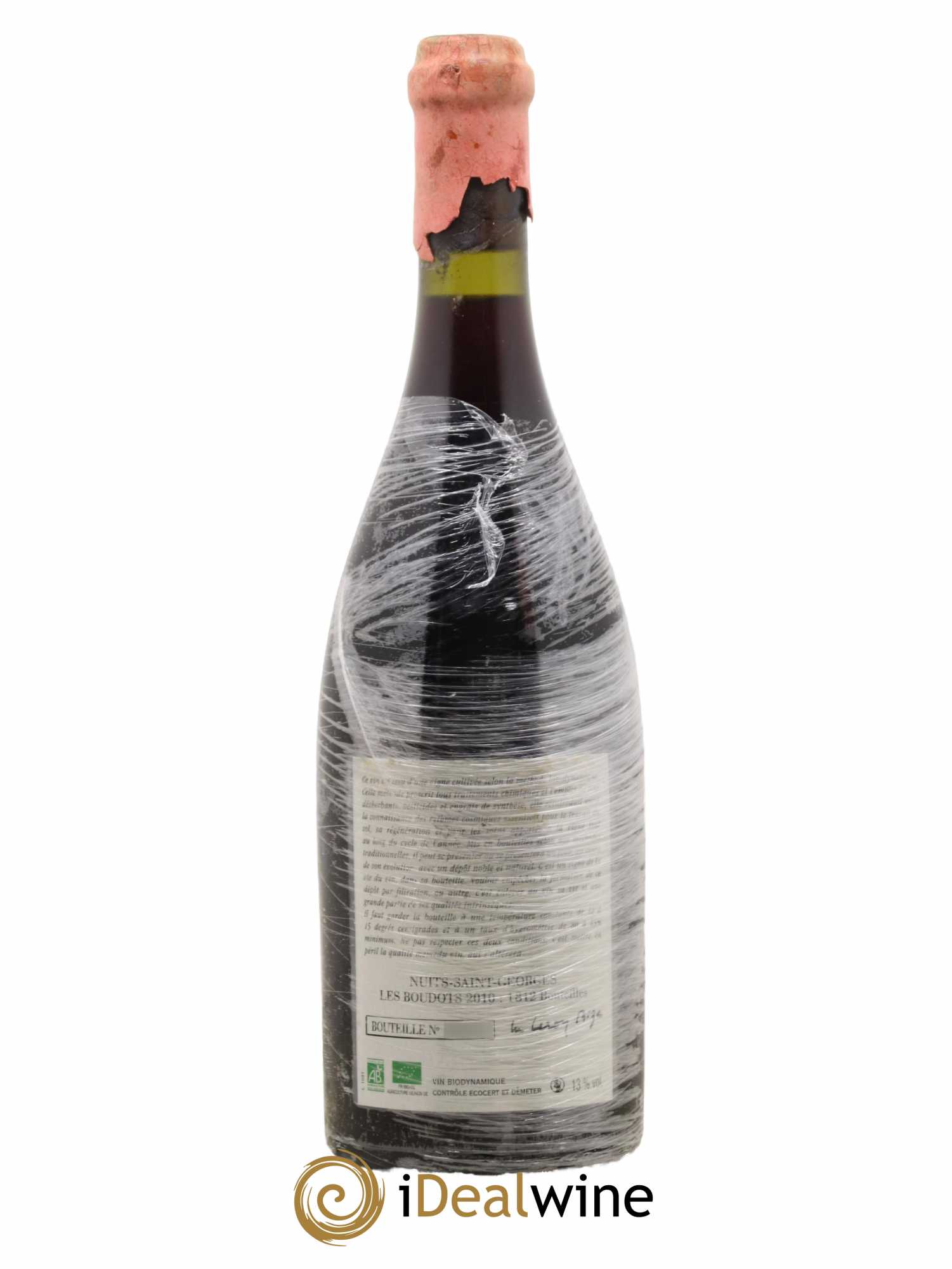 Nuits-Saint-Georges 1er Cru Aux Boudots Leroy (Domaine) 2010 - Lot de 1 bouteille - 1