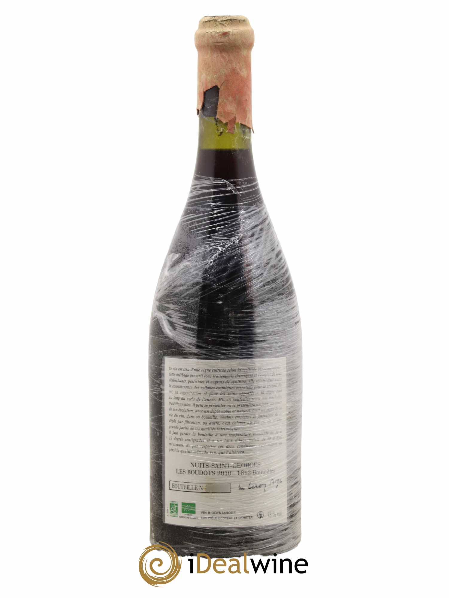 Nuits-Saint-Georges 1er Cru Aux Boudots Leroy (Domaine) 2010 - Lotto di 1 bottiglia - 1