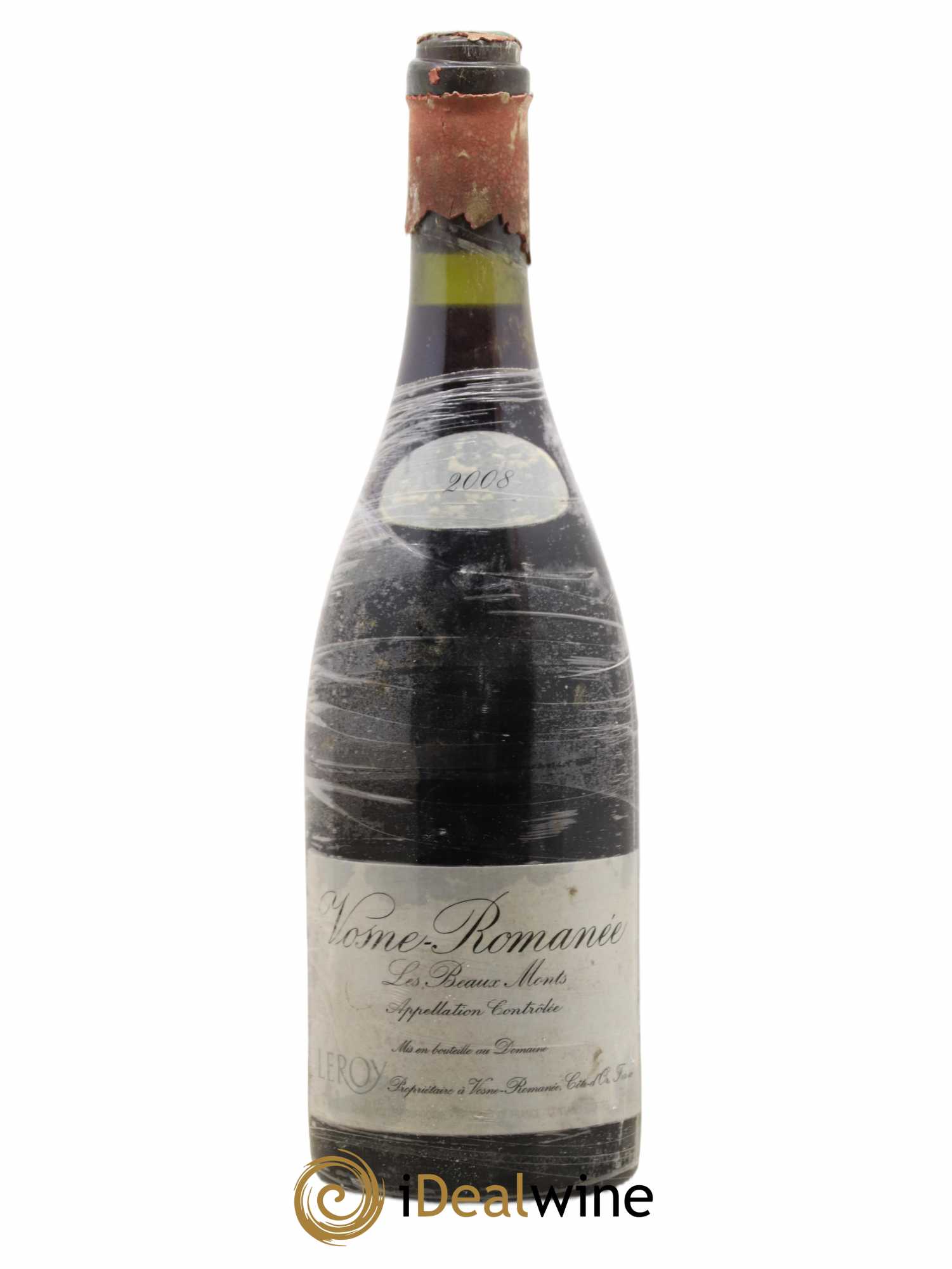 Vosne-Romanée 1er Cru Les Beaux-Monts Leroy (Domaine) 2008 - Lot de 1 bouteille - 0