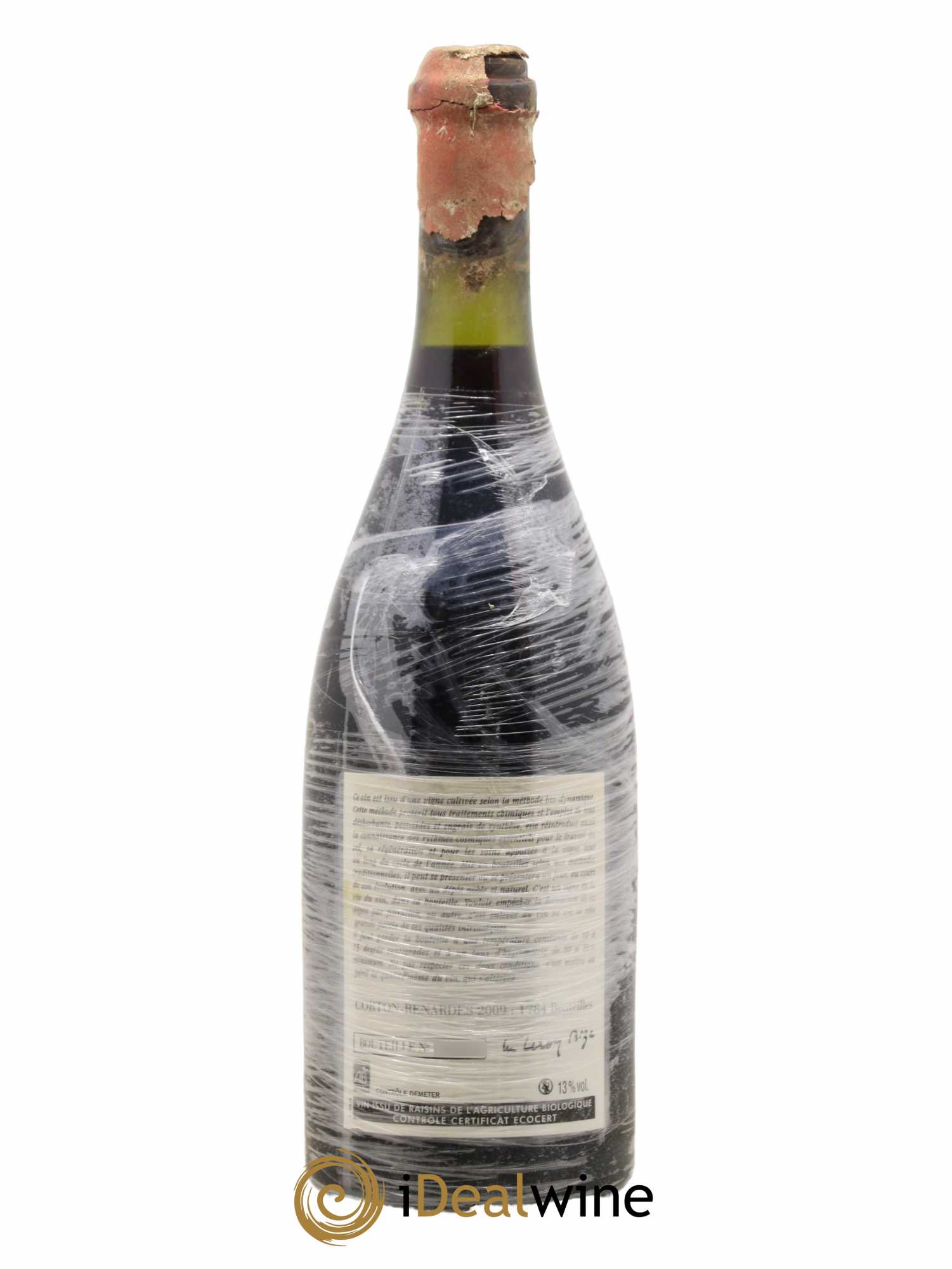 Corton Grand Cru Les Renardes Leroy (Domaine) 2009 - Lot de 1 bouteille - 1