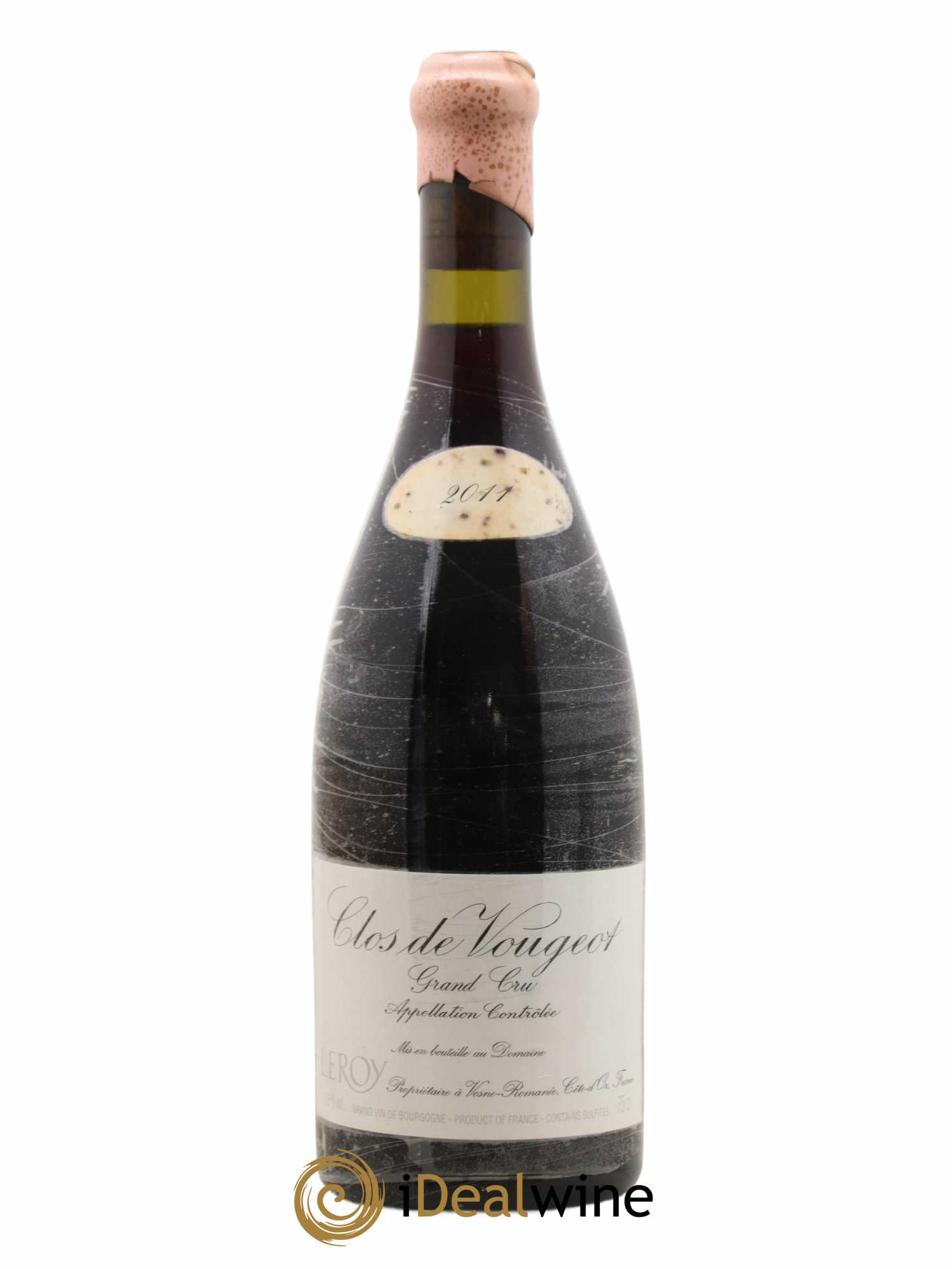 Clos de Vougeot Grand Cru Leroy (Domaine) 2011 - Lot de 1 bouteille - 0