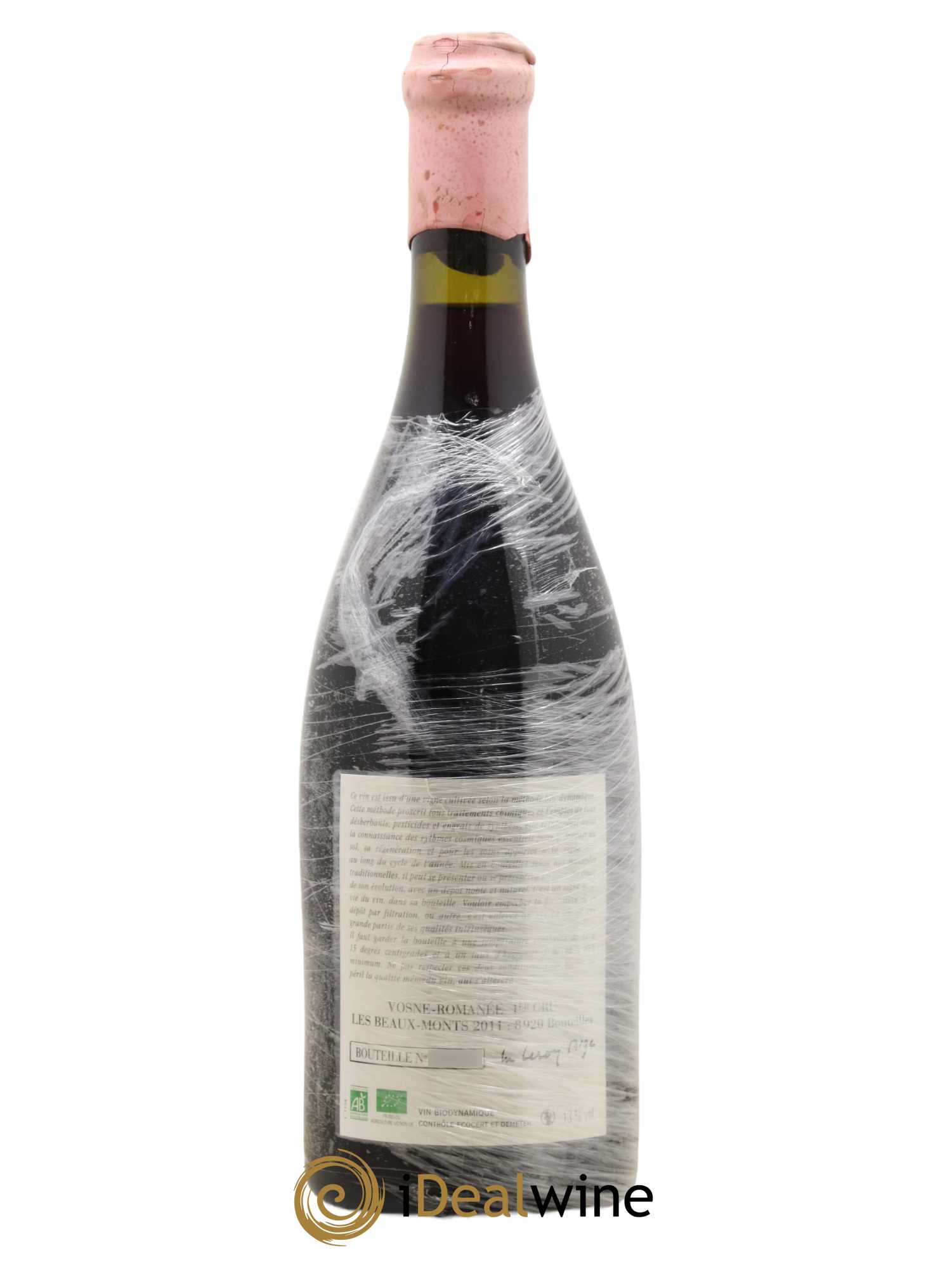 Vosne-Romanée 1er Cru Les Beaux-Monts Leroy (Domaine) 2011 - Lot de 1 bouteille - 1