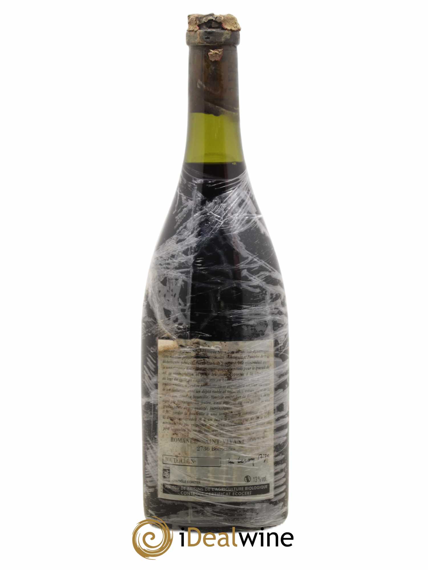 Romanée-Saint-Vivant Grand Cru Leroy (Domaine) 2007 - Lot de 1 bouteille - 1