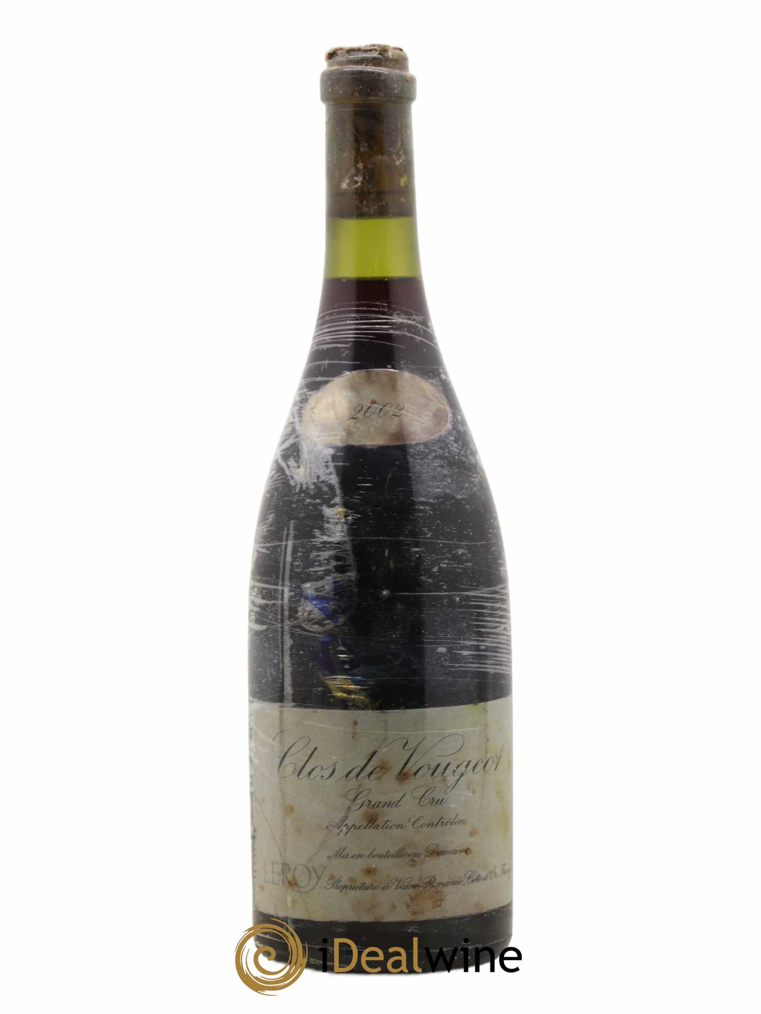 Clos de Vougeot Grand Cru Leroy (Domaine) 2002 - Lot de 1 bouteille - 0