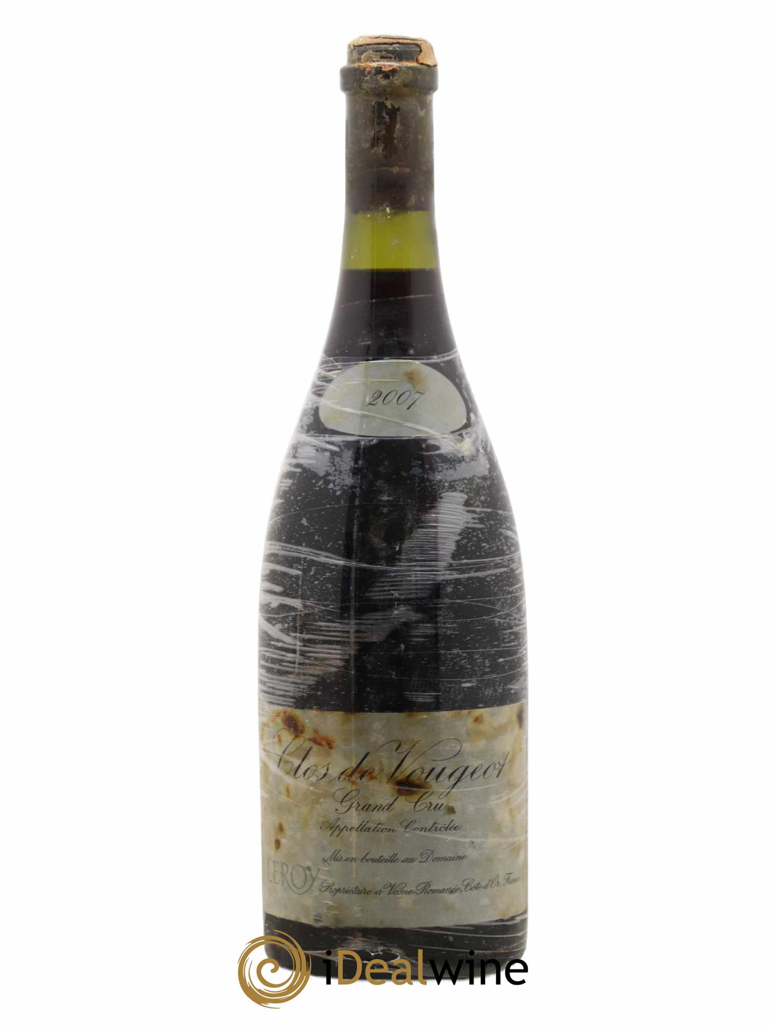 Clos de Vougeot Grand Cru Leroy (Domaine) 2007 - Lot de 1 bouteille - 0