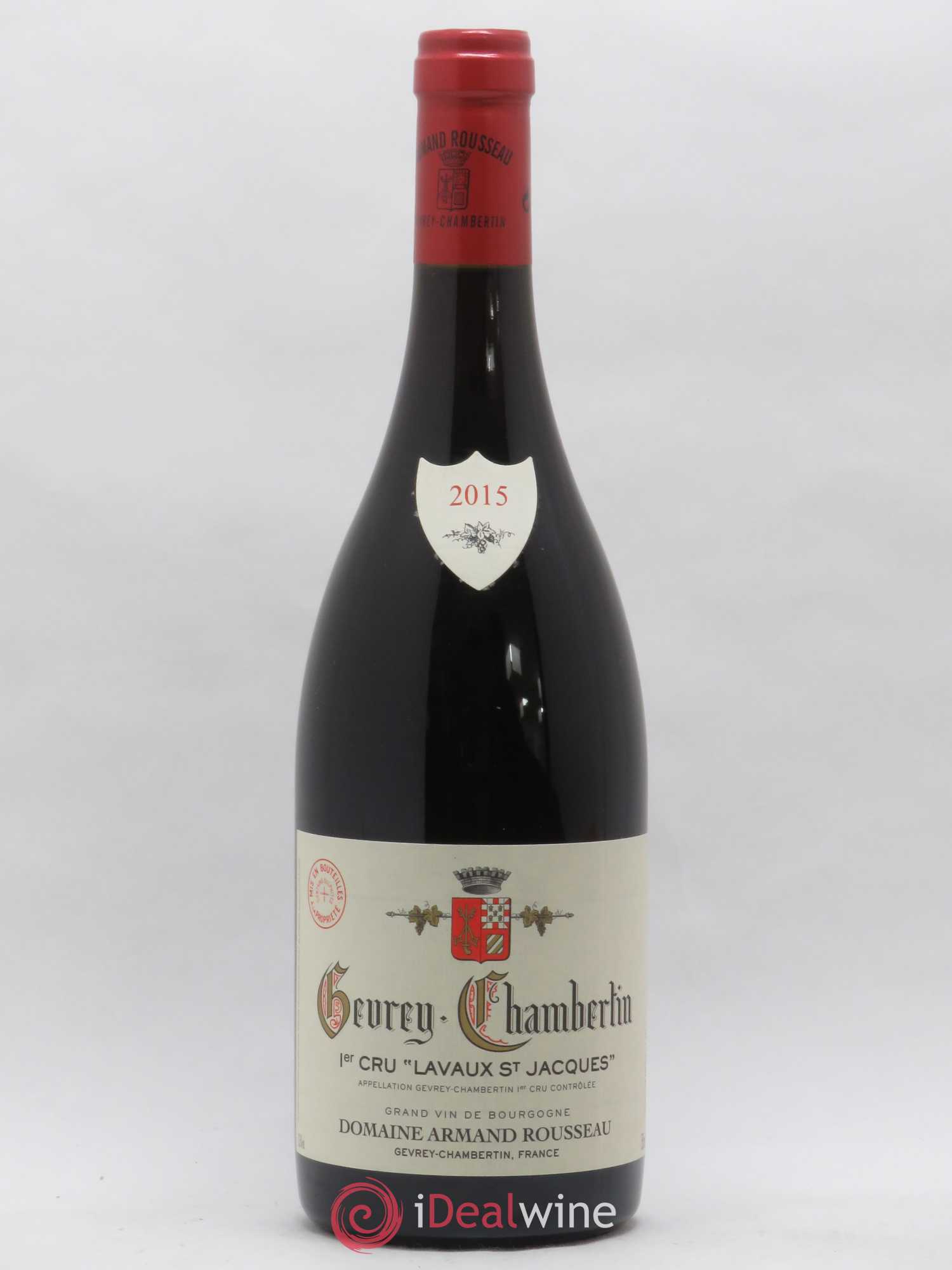 Gevrey-Chambertin 1er Cru Lavaux Saint Jacques Armand Rousseau (Domaine) 2015 - Lot de 1 bouteille - 0