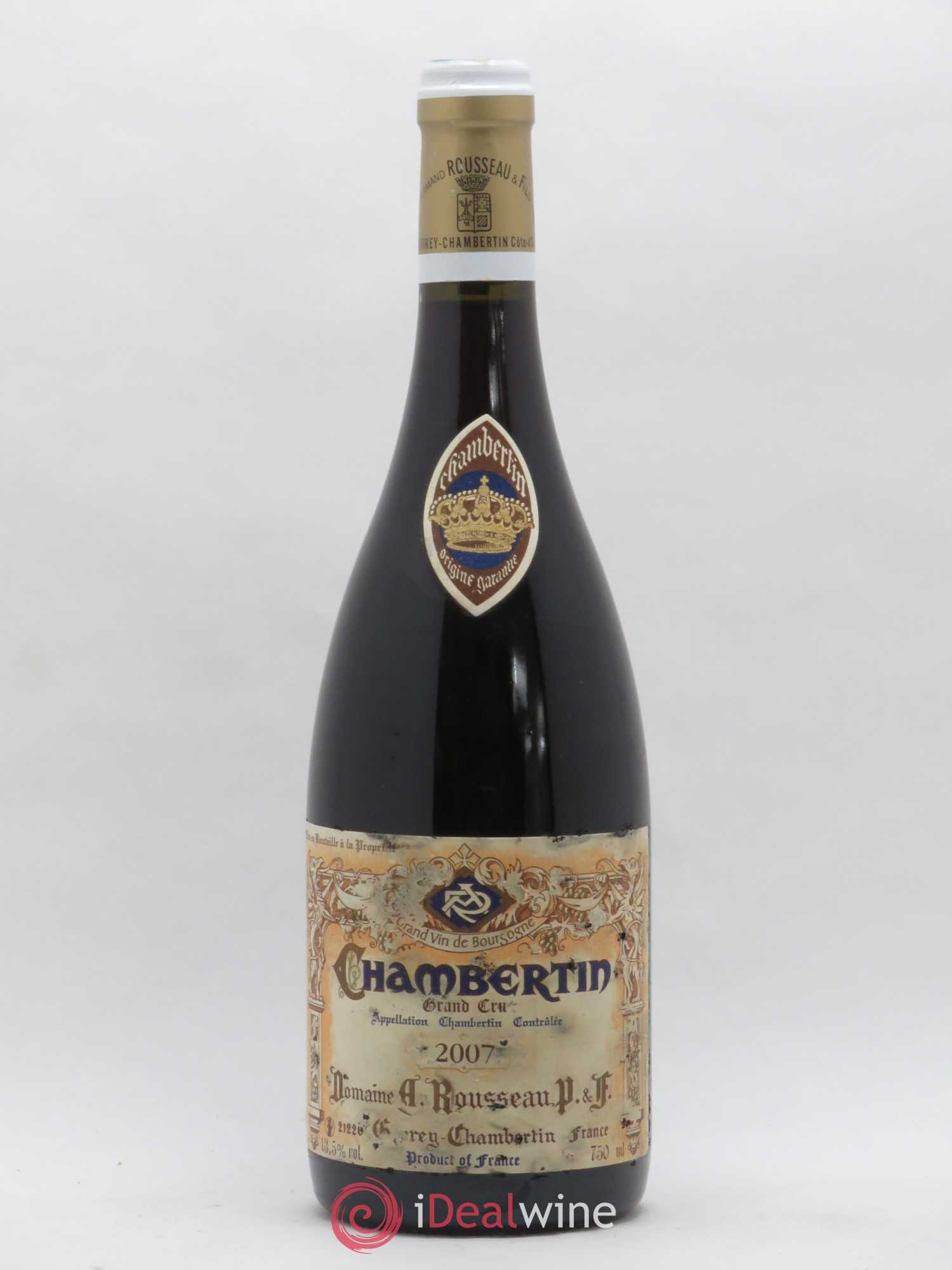 Chambertin Grand Cru Armand Rousseau (Domaine) 2007 - Lot de 1 bouteille - 0
