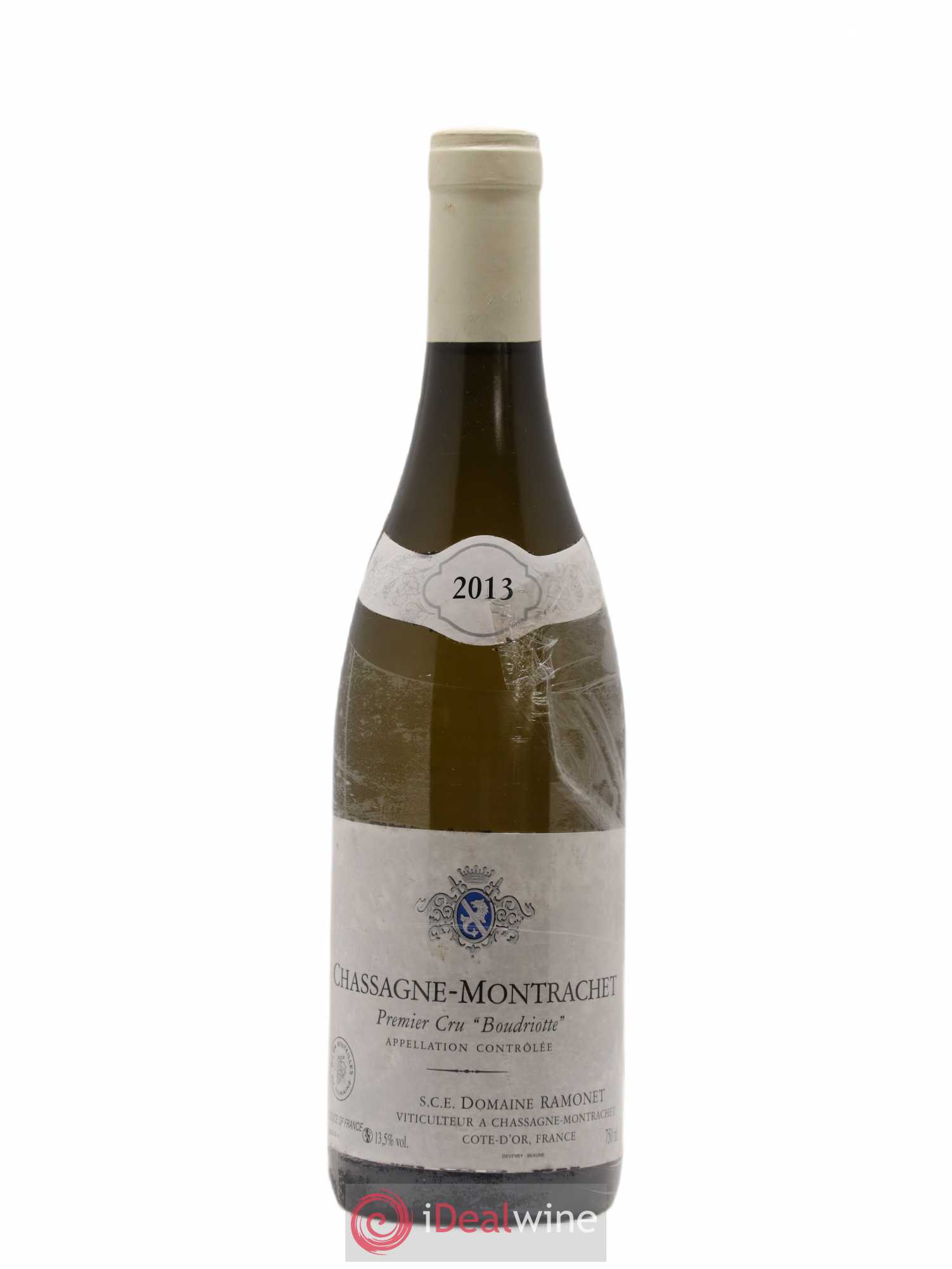 Chassagne-Montrachet 1er Cru Boudriotte Ramonet (Domaine) 2013 - Lot de 1 bouteille - 0