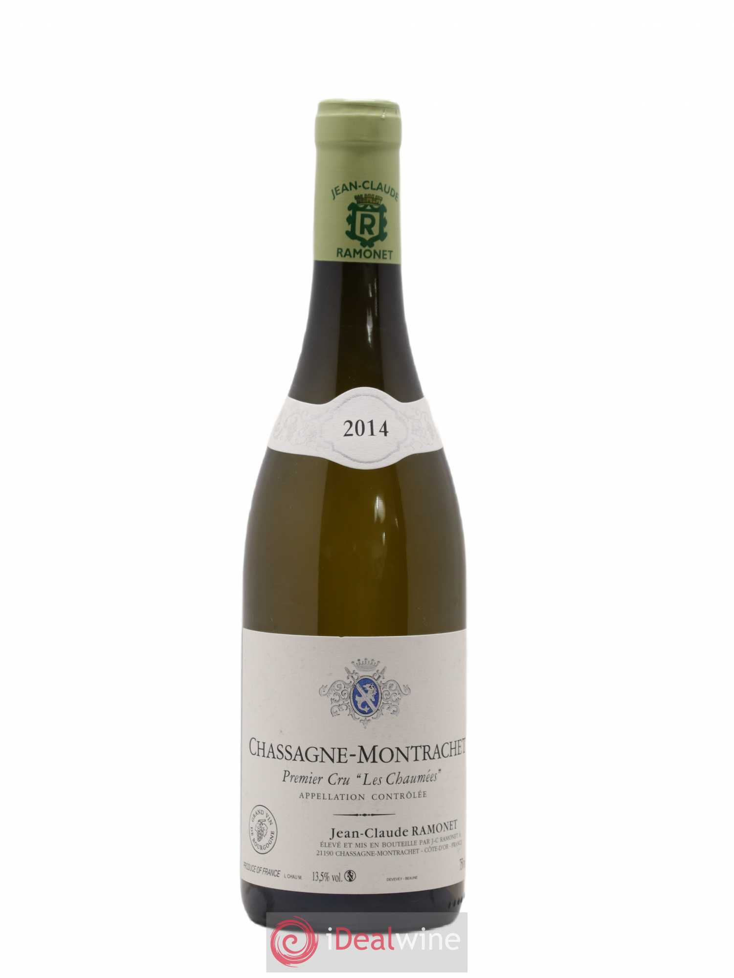 Chassagne-Montrachet 1er Cru Les Chaumées Ramonet (Domaine) 2014 - Lot de 1 bouteille - 0