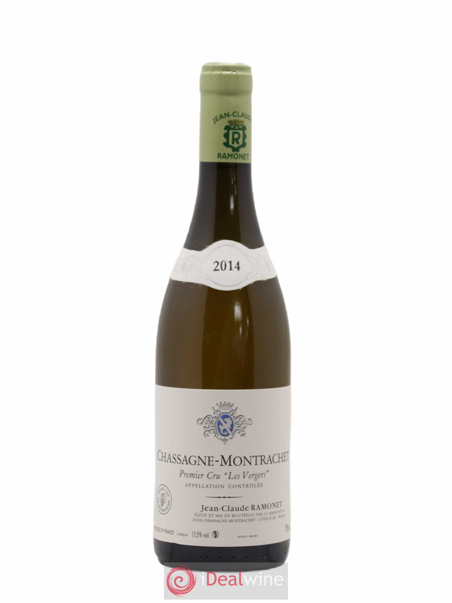 Chassagne-Montrachet 1er Cru Les Vergers Ramonet (Domaine) 2014 - Lot de 1 bouteille - 0