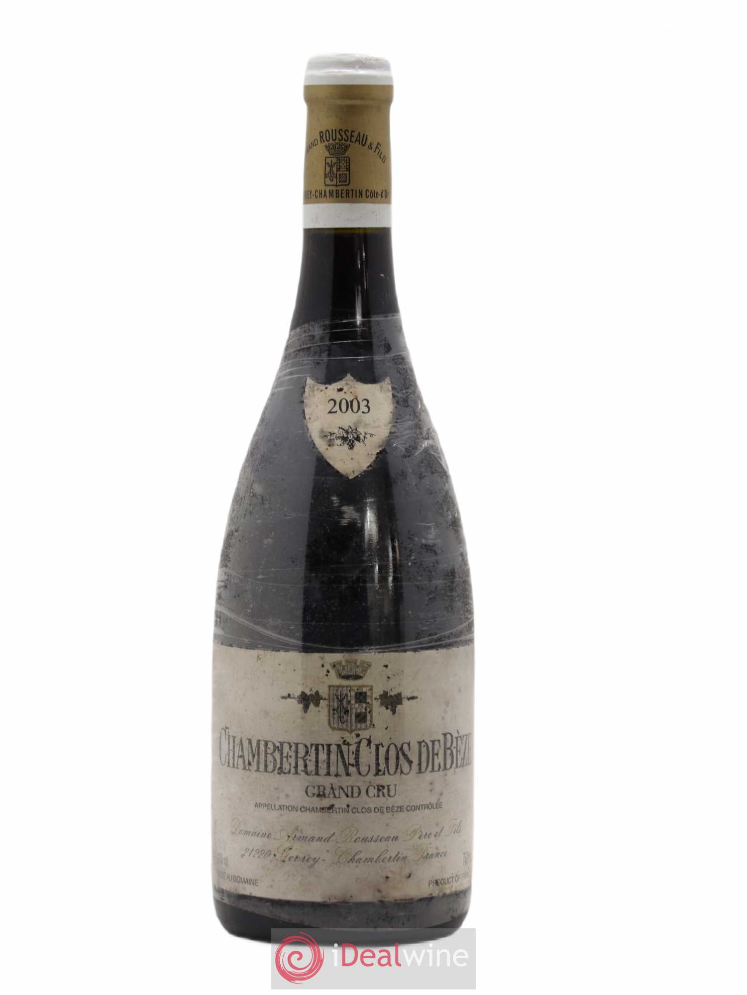Chambertin Clos de Bèze Grand Cru Armand Rousseau (Domaine) 2003 - Lot de 1 bouteille - 0