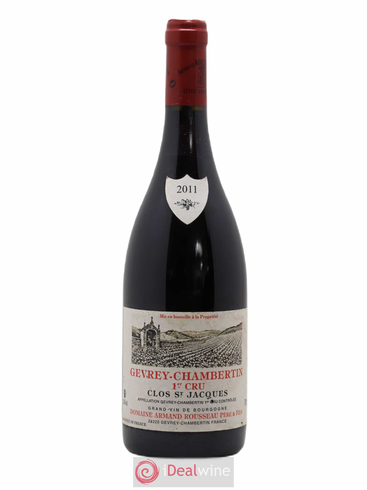 Gevrey-Chambertin 1er Cru Clos Saint-Jacques Armand Rousseau (Domaine) 2011 - Lot de 1 bouteille - 0