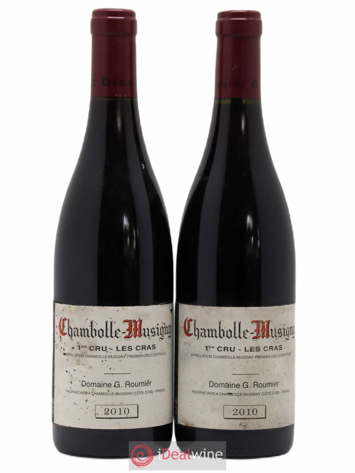 Chambolle-Musigny 1er Cru Les Cras Georges Roumier (Domaine) 2010 - Lot de 2 bouteilles - 0