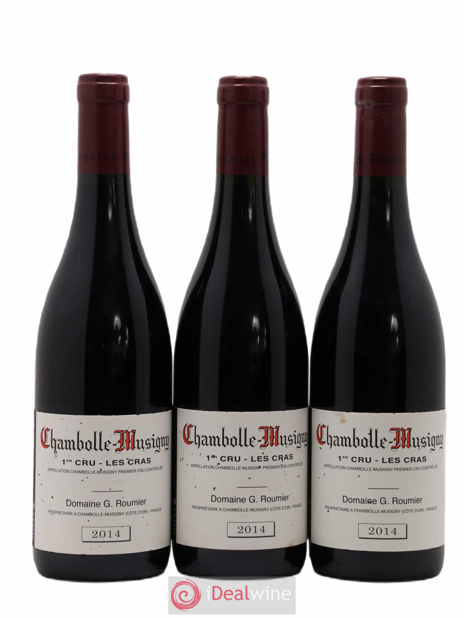 Chambolle-Musigny 1er Cru Les Cras Georges Roumier (Domaine) 2014 - Lot de 3 bouteilles - 0
