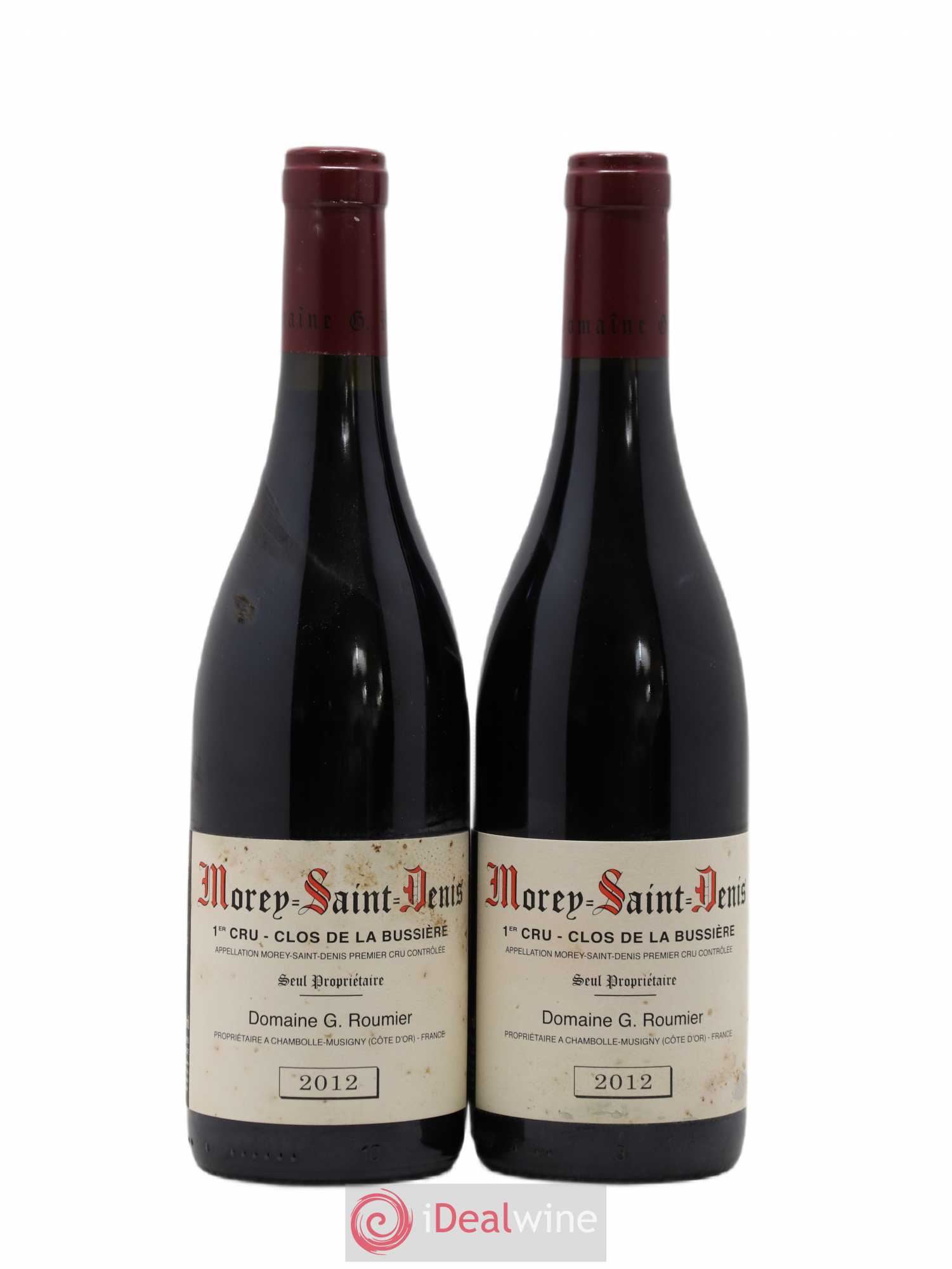 Morey-Saint-Denis 1er Cru Clos de la Bussière Georges Roumier (Domaine) 2012 - Lot de 2 bouteilles - 0