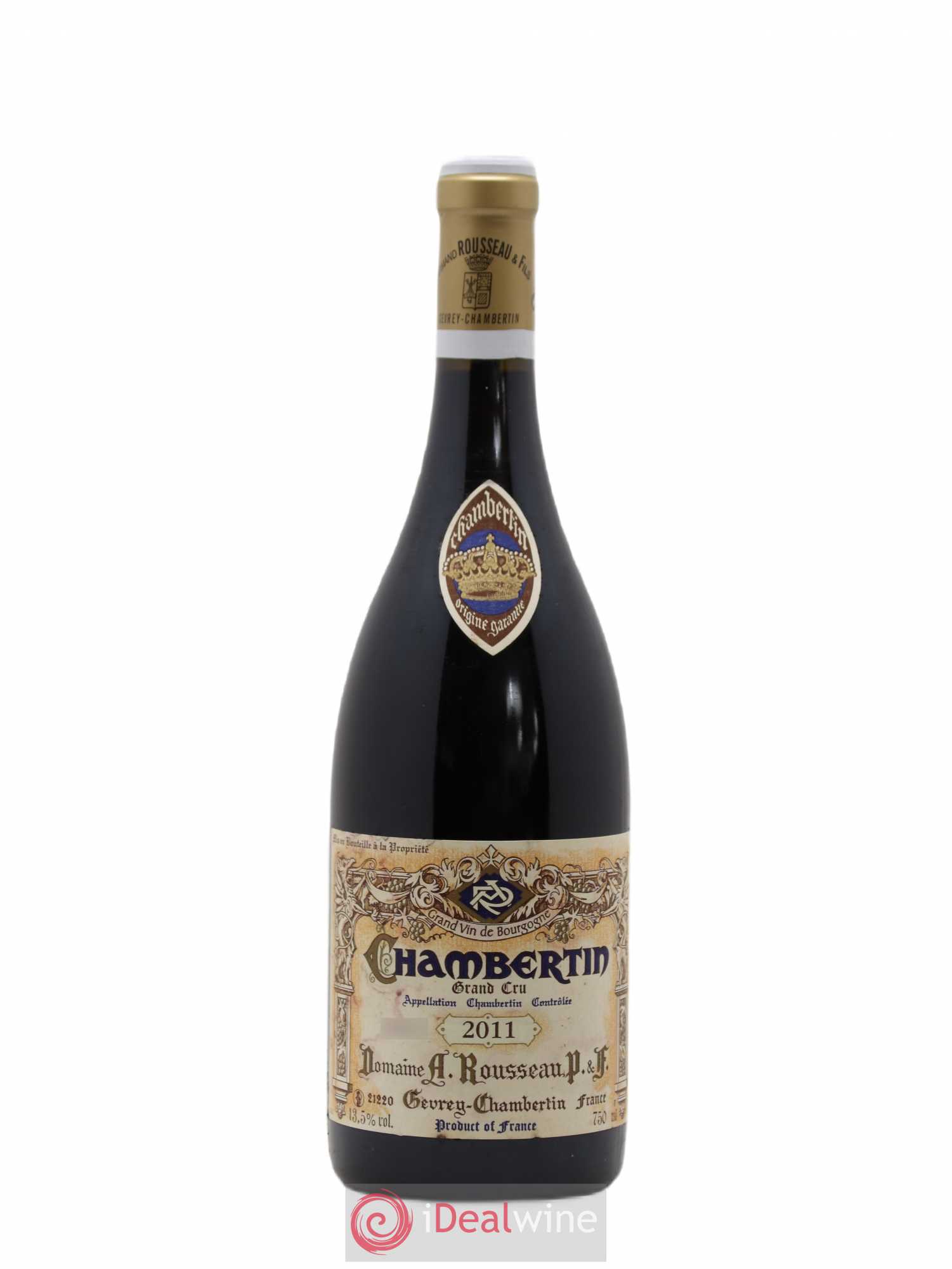 Chambertin Grand Cru Armand Rousseau (Domaine) 2011 - Lot de 1 bouteille - 0