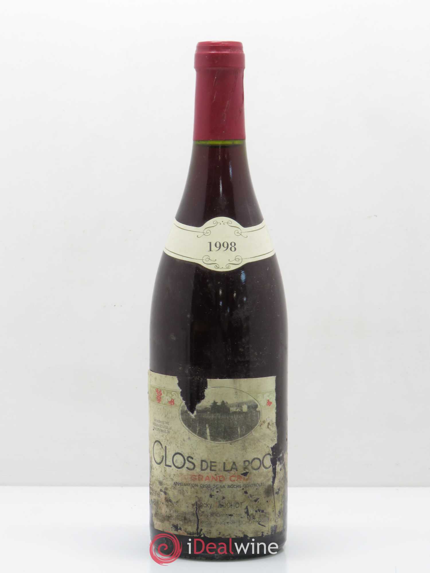 Clos de la Roche Grand Cru Jacky Truchot 1998 - Lot de 1 bouteille - 0