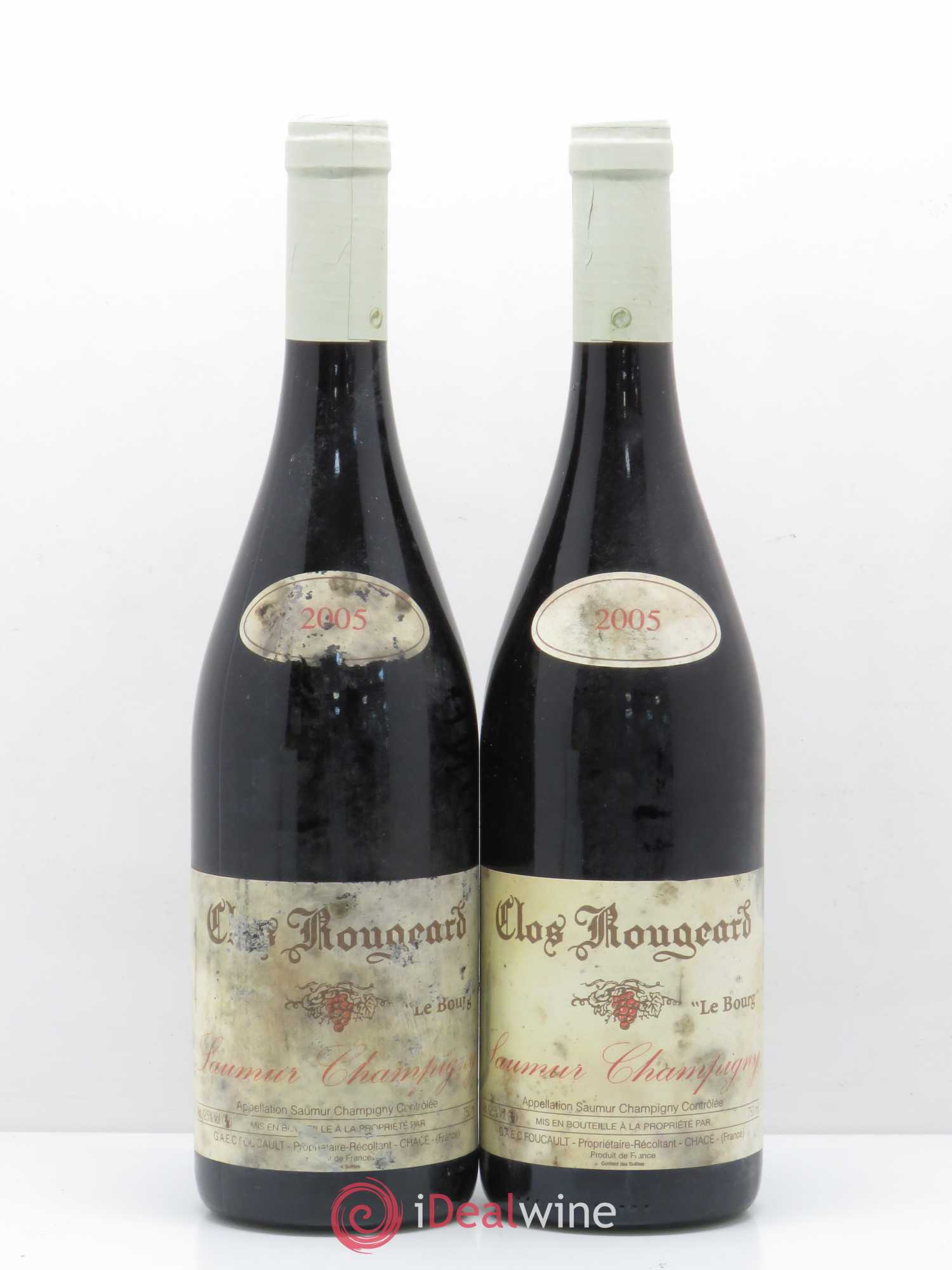 Saumur-Champigny Le Bourg Clos Rougeard 2005 - Lot de 2 bouteilles - 0